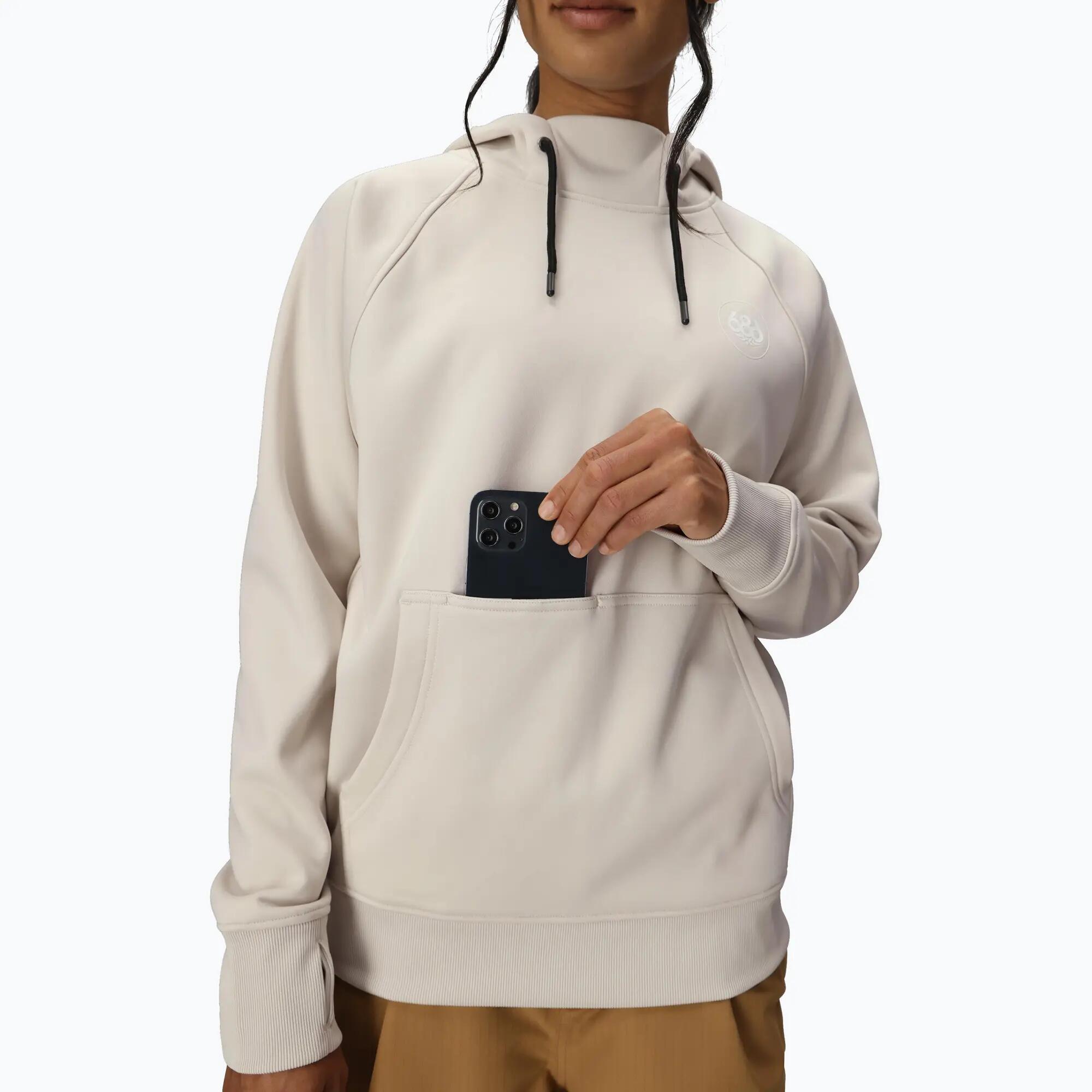 686 Bonded Fleece Pullover Hoody snowboardhoodie voor dames 5/7