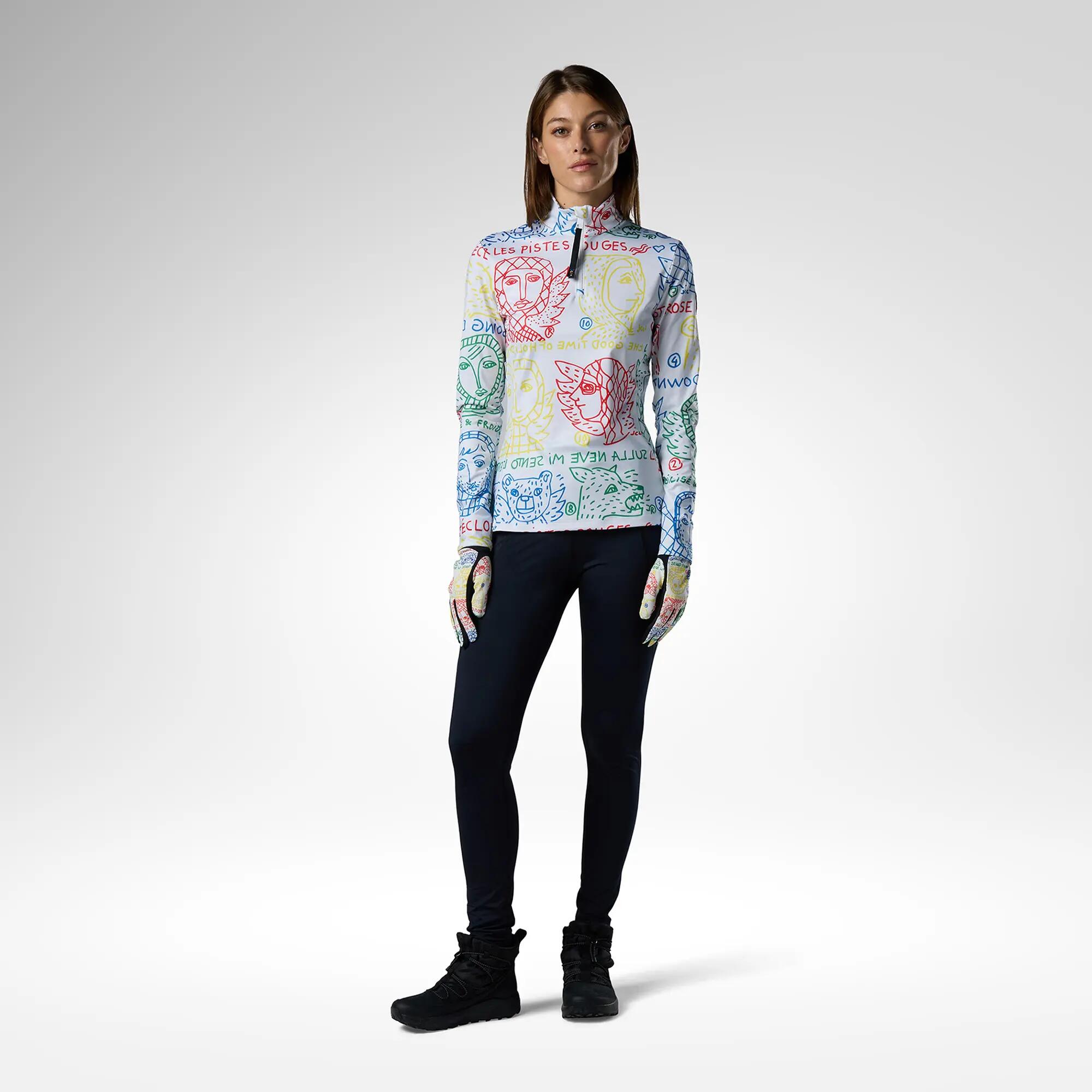 Bluza termoaktywna damska Rossignol JCC Quarter Zip First Layer 2/7