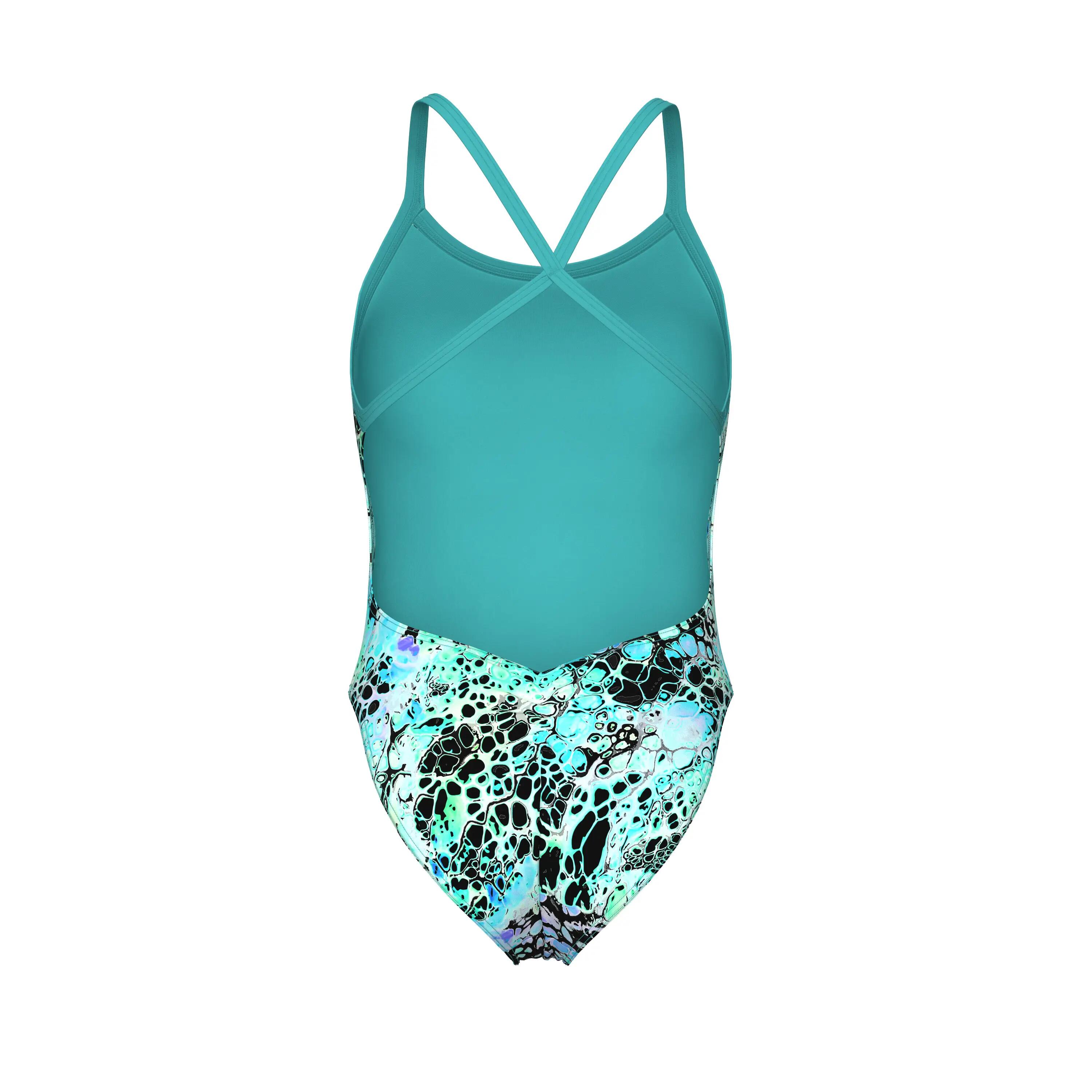 Strój kąpielowy damski Arena Earth Vieswim Msuit Xcriss Cross 7/7