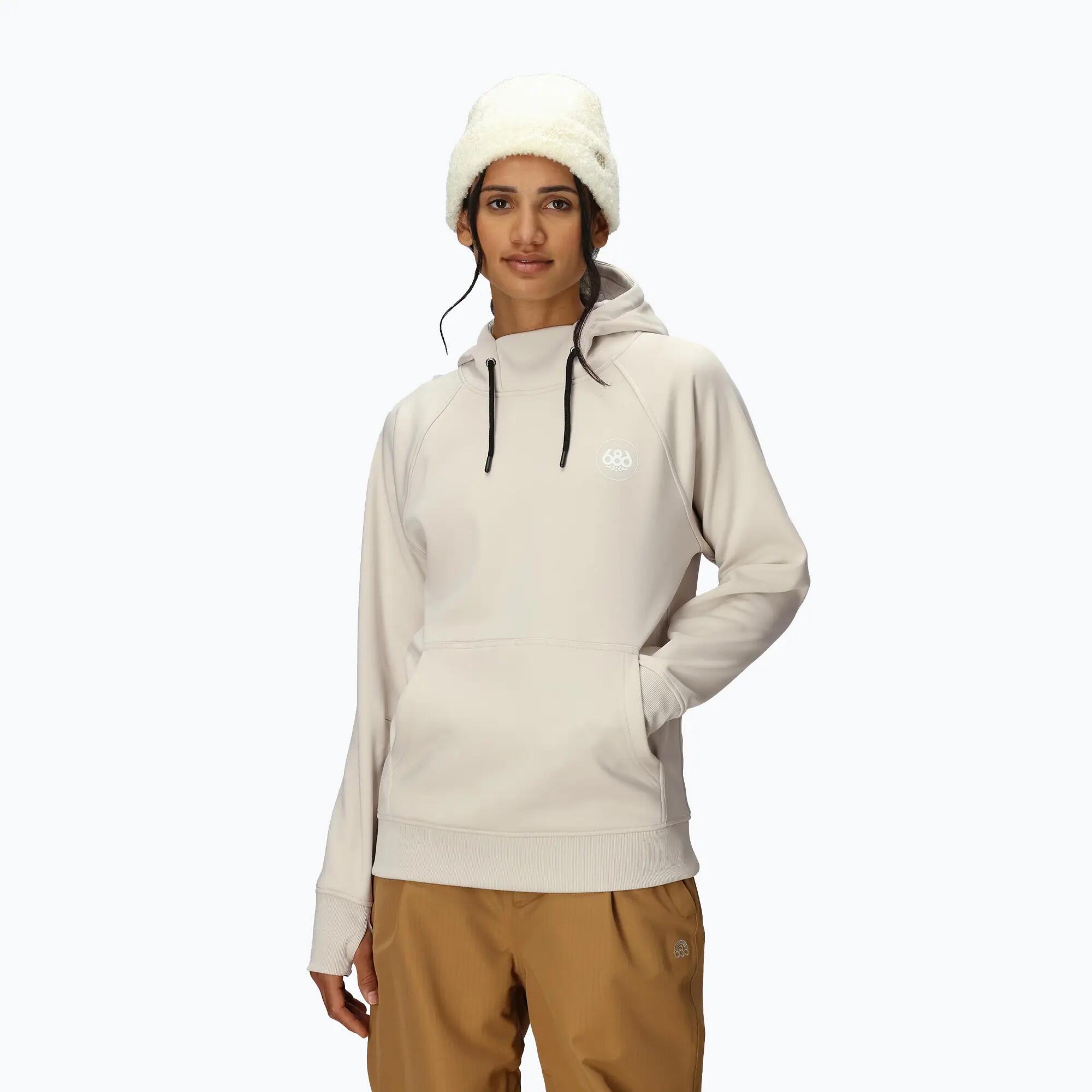 686 Bonded Fleece Pullover Hoody snowboardhoodie voor dames 4/7