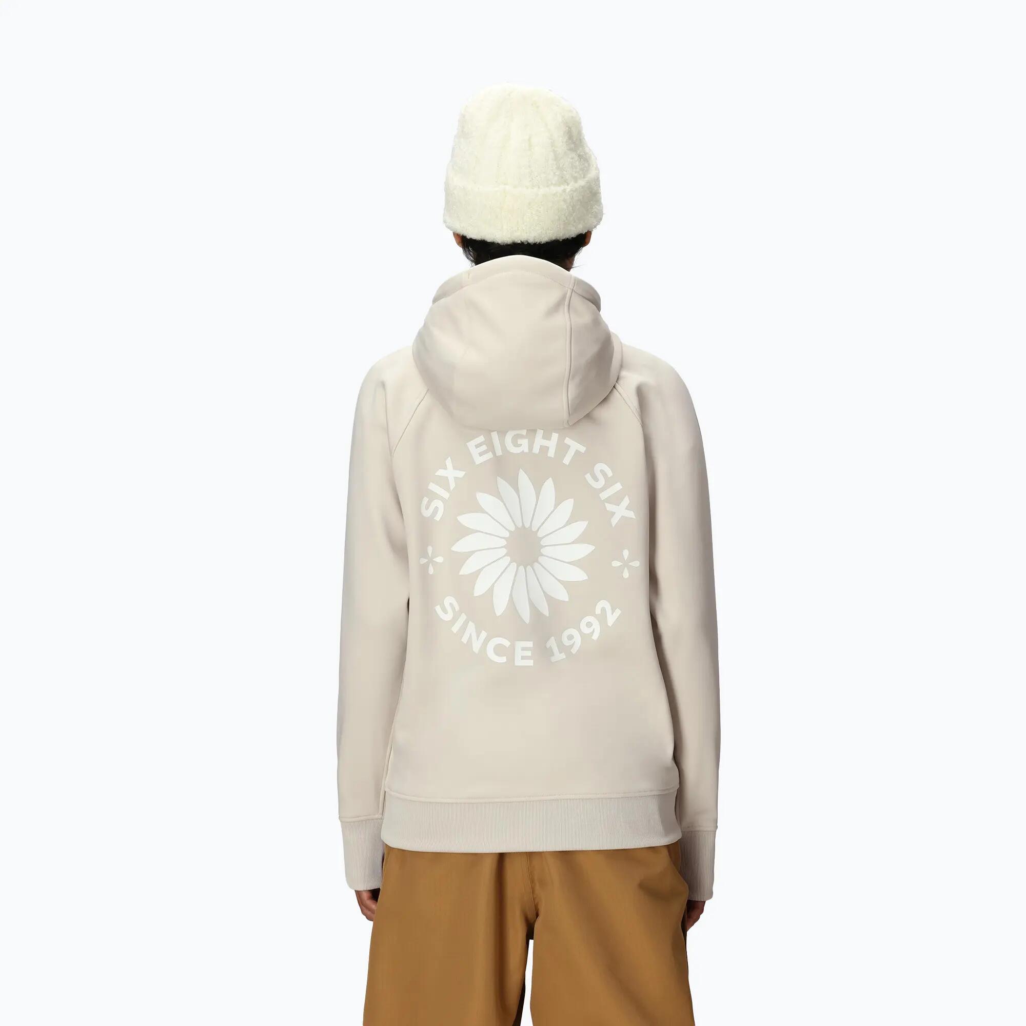 686 Bonded Fleece Pullover Hoody snowboardhoodie voor dames 3/7