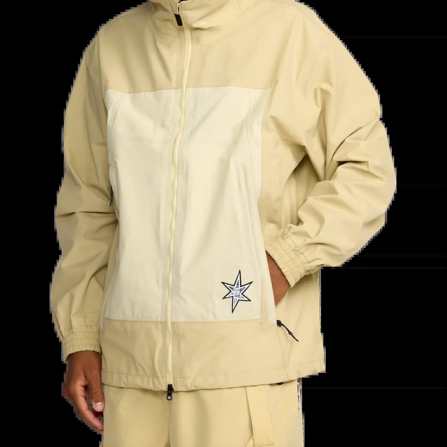 Casaco de snowboard com capuz Volcom ARTHUR 3L Verde Feto 7/8