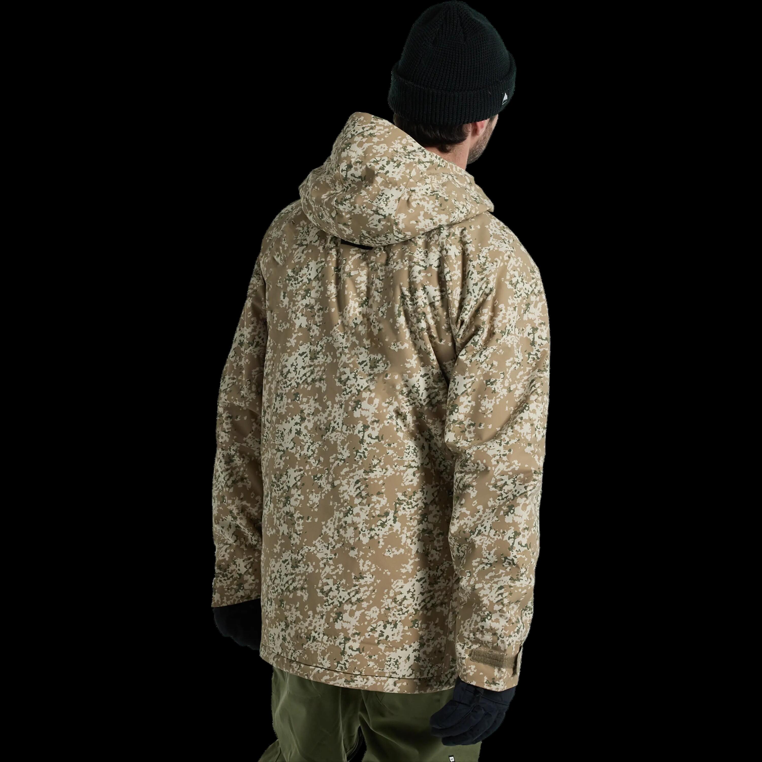 Casaco de snowboard com capuz e fecho Burton Covert 2.0 Camuflagem de Neve 2/8