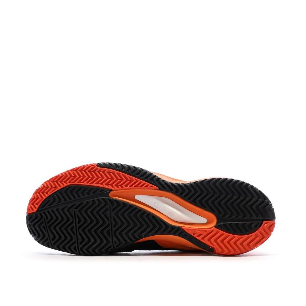 Men's Wilson Rush Pro Black/Orange Tennis Shoes 6/7