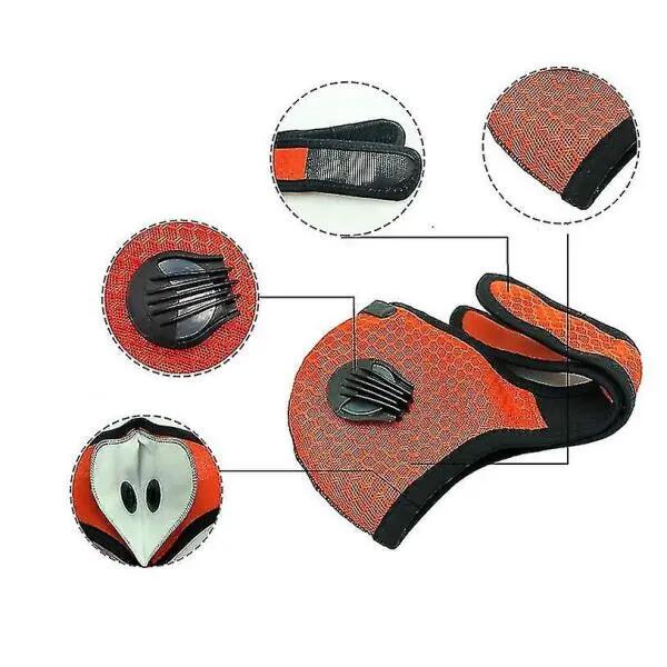 Masque de cyclisme antibactérien anti-poussière, masque de sport à charbon actif 5/5