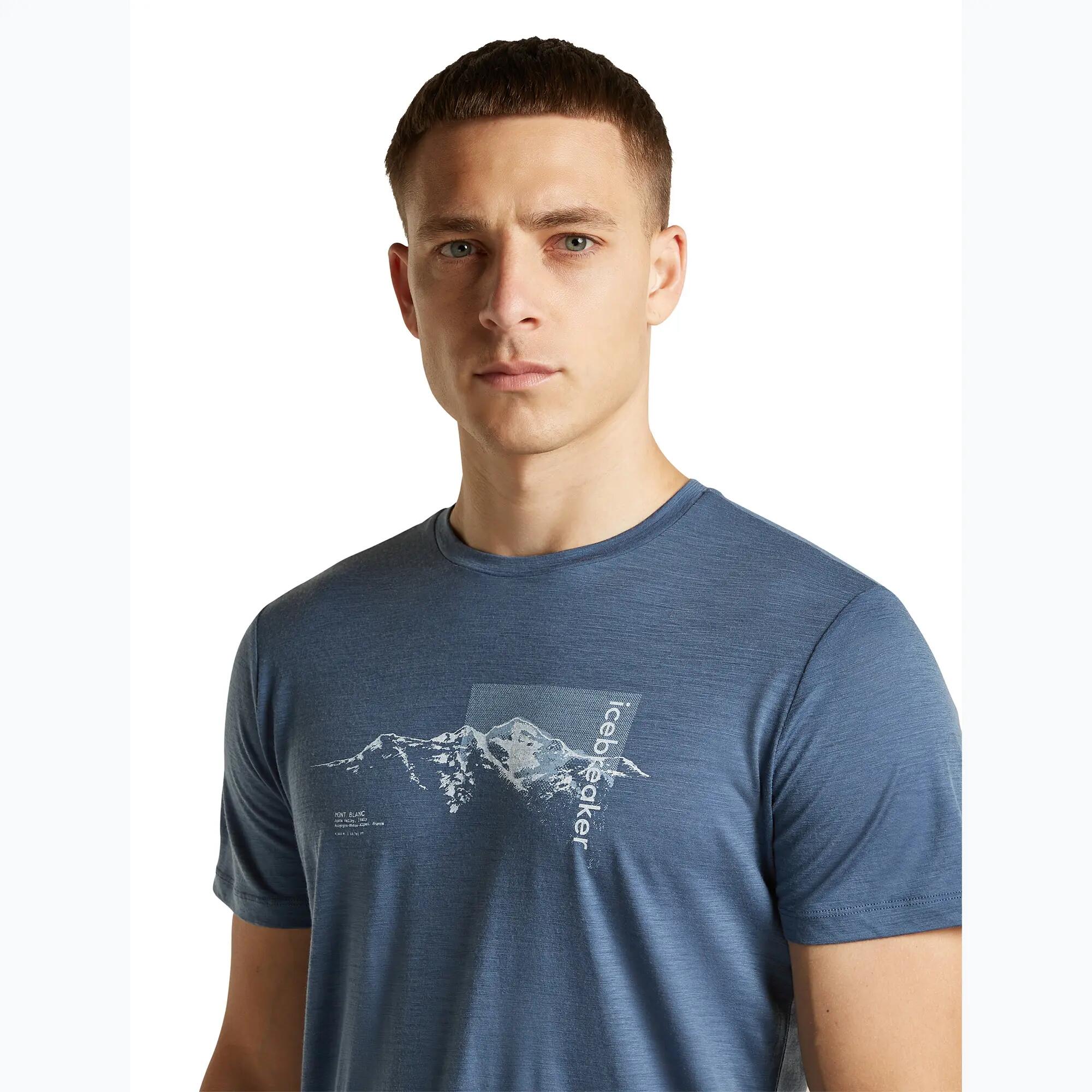 Icebreaker Herren Merino 150 Tech Lite Pure Altitude Dawn Funktionsshirt 5/7