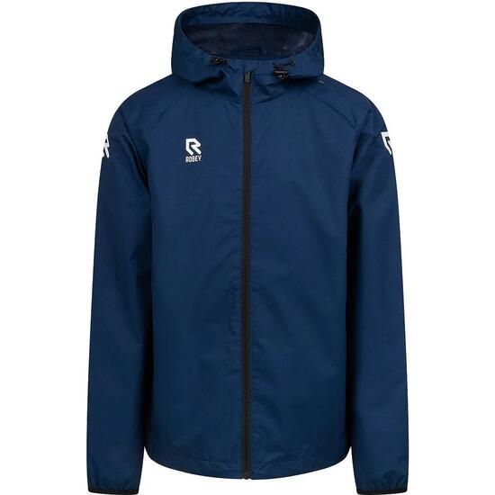 Veste - Sport - Enfant - Déperlante, avec capuche - Robey Crossbar - Marine