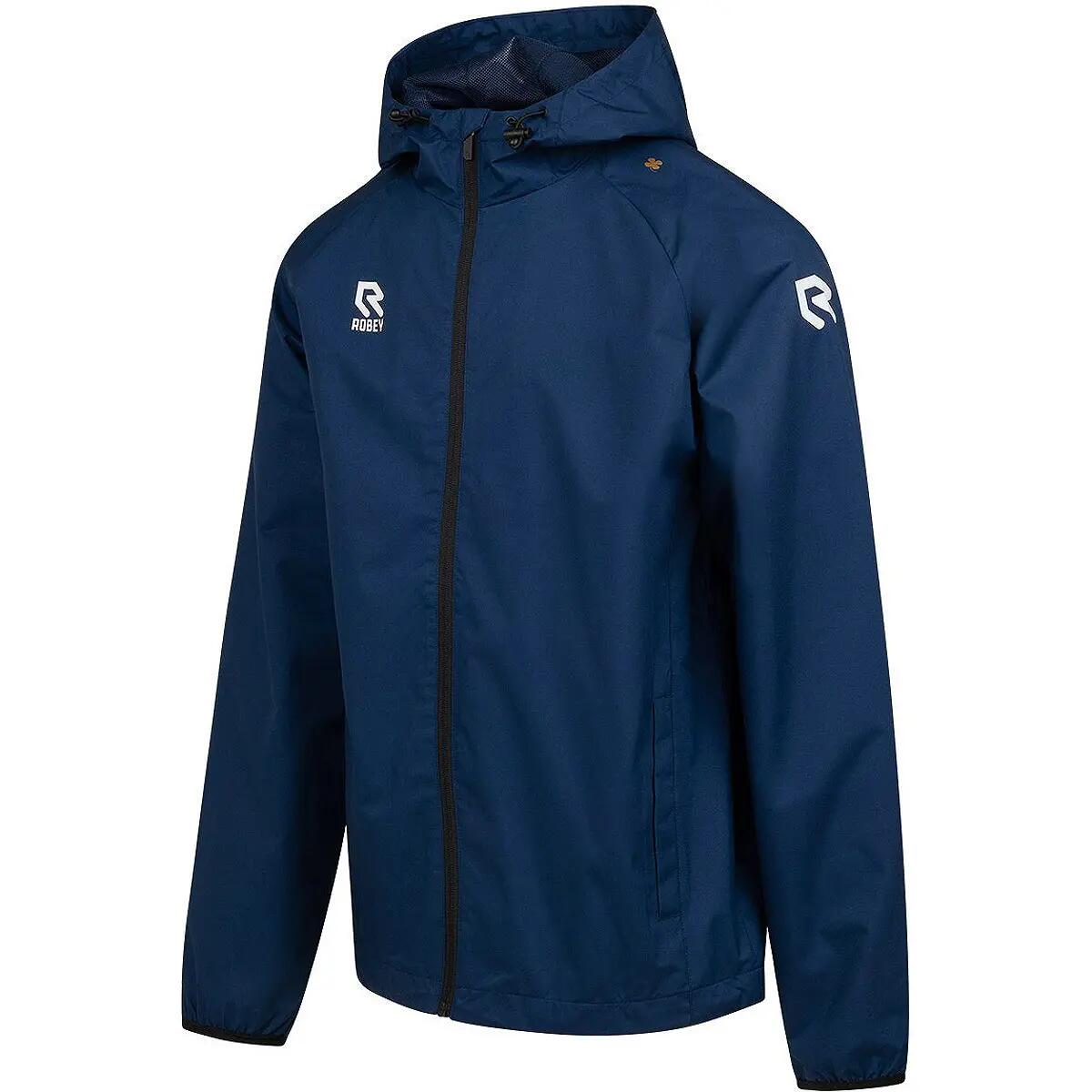Kinder - Sport - Jacke - wasserabweisend, mit Kapuze - Robey crossbar - marine 3/5