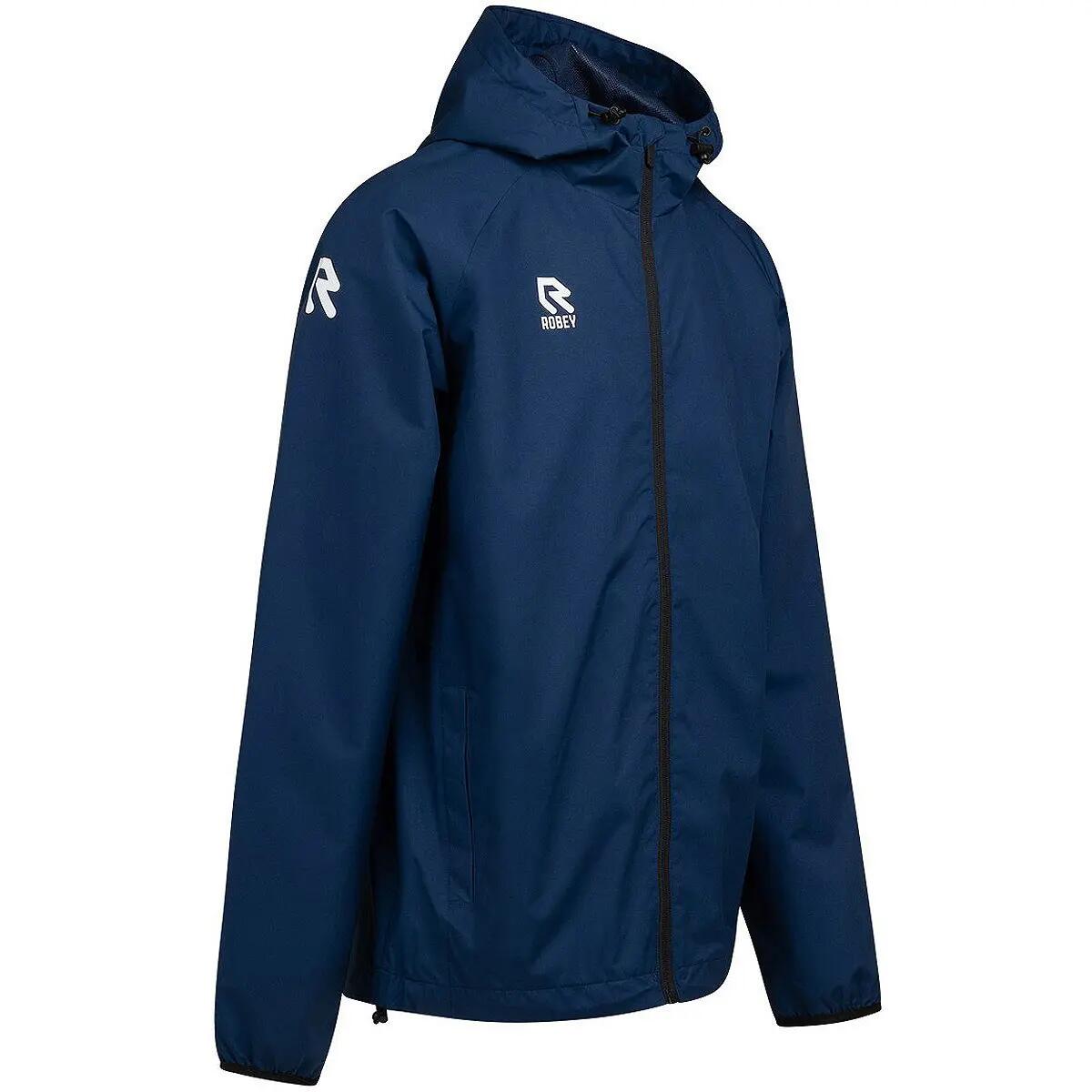 Kinder - Sport - Jacke - wasserabweisend, mit Kapuze - Robey crossbar - marine 2/5