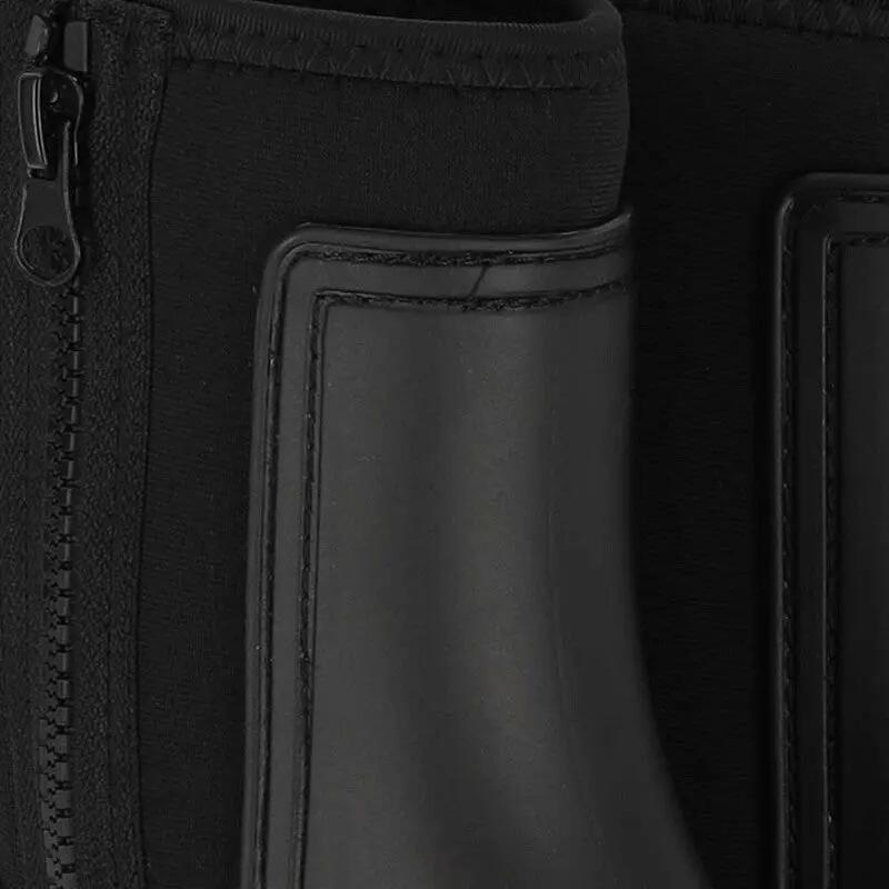Botas de lluvia para mujer con cremallera 4/5