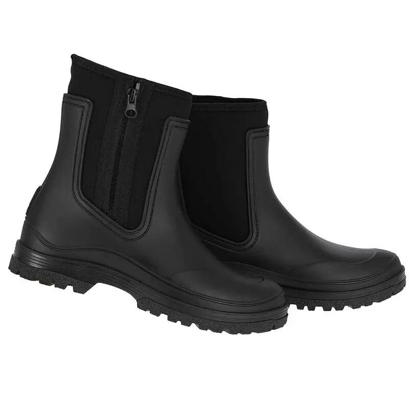 Botas de lluvia para mujer con cremallera 2/5