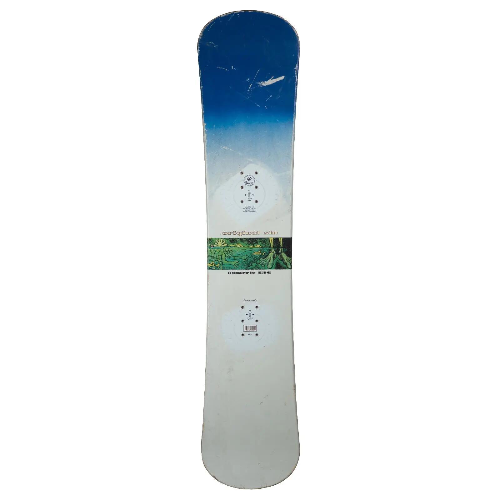 RECONDITIONNE - Snowboard Junior O.sin Original + Fixations Coque 2/4