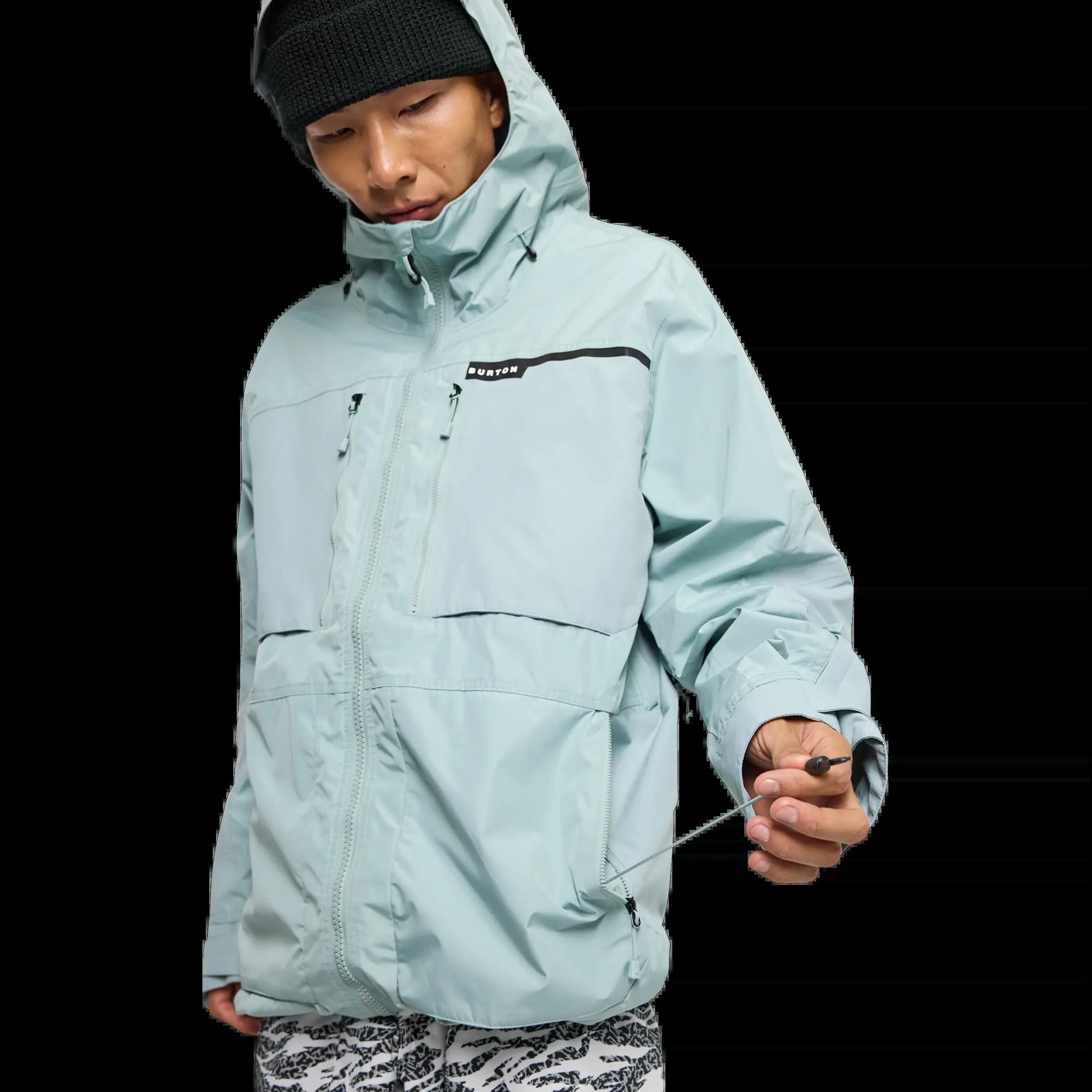 Casaco de snowboard Burton Frostner Petrol Blue 8/8
