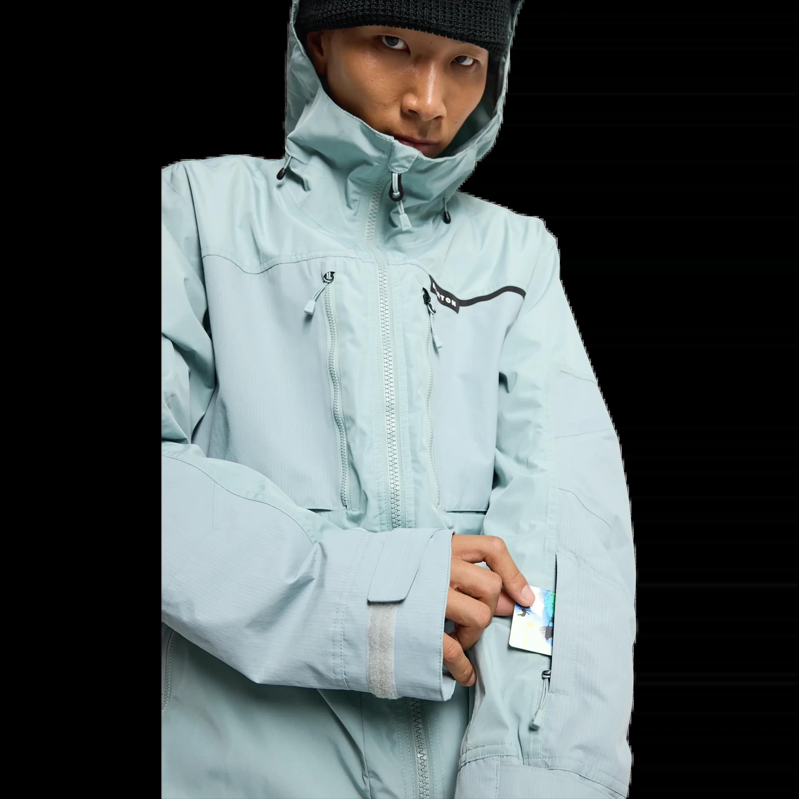 Casaco de snowboard Burton Frostner Petrol Blue 6/8