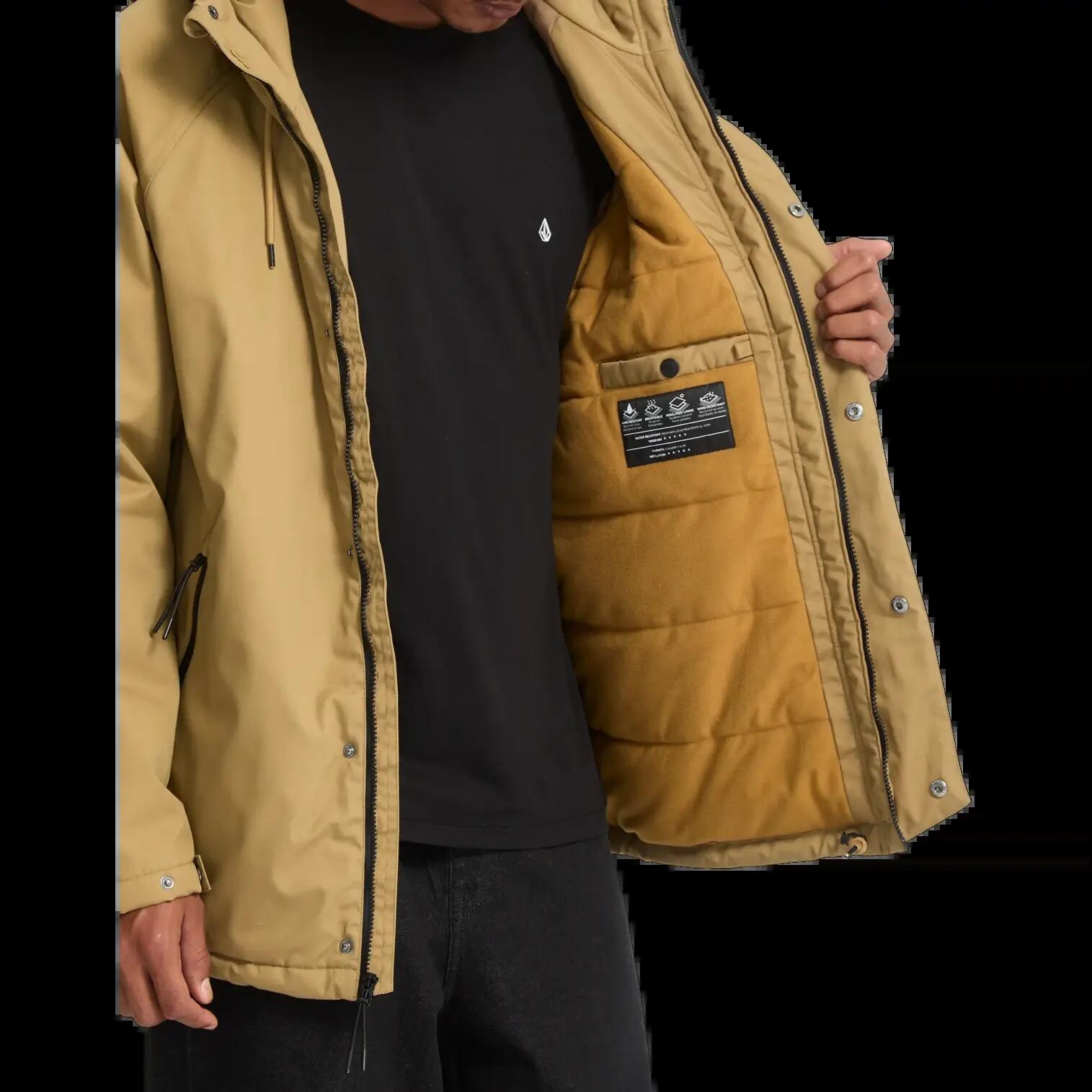Veste Volcom STOKE STONE II Wintermoss 4/8