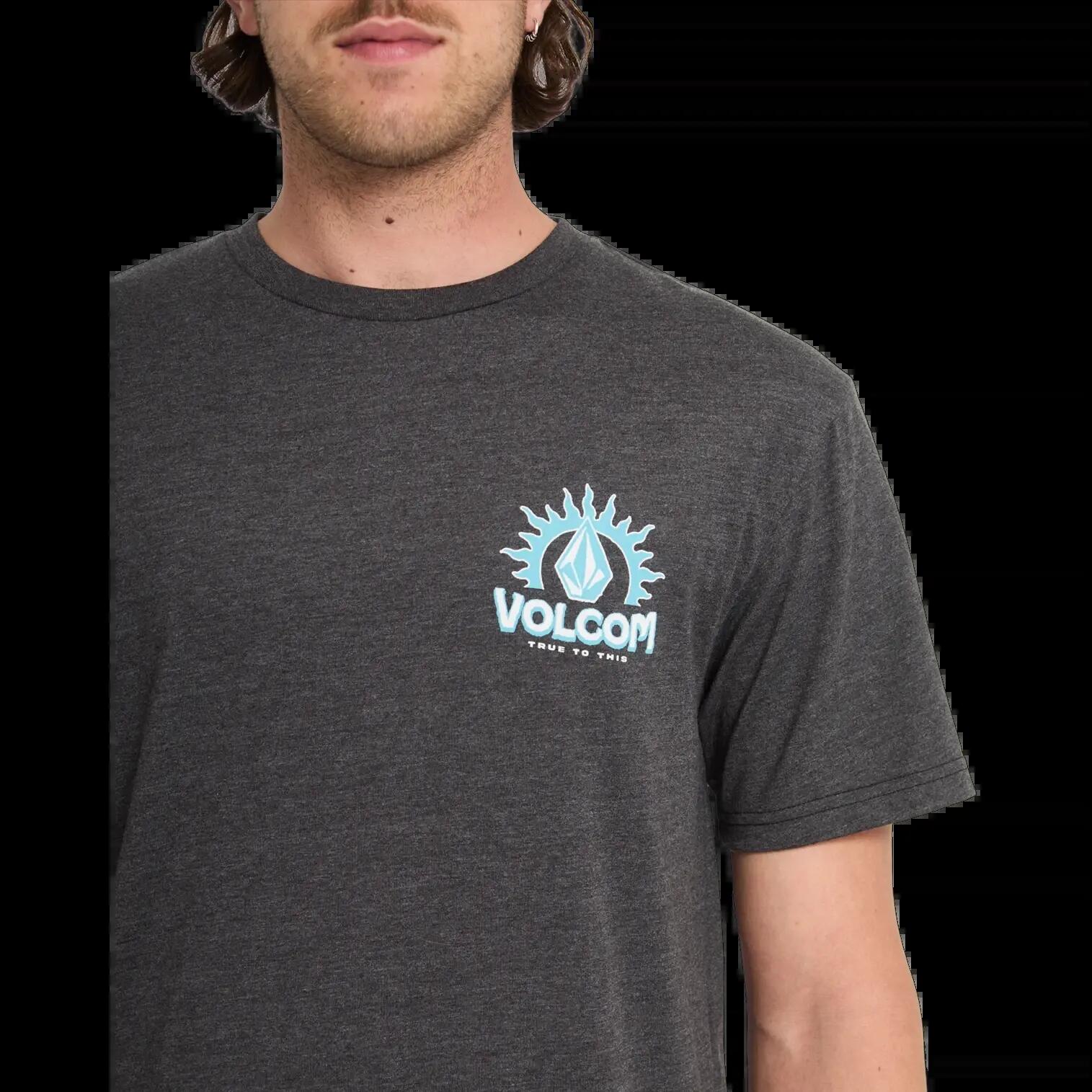 T-shirt Volcom SOLSTICE HTH SST Noir 4/5