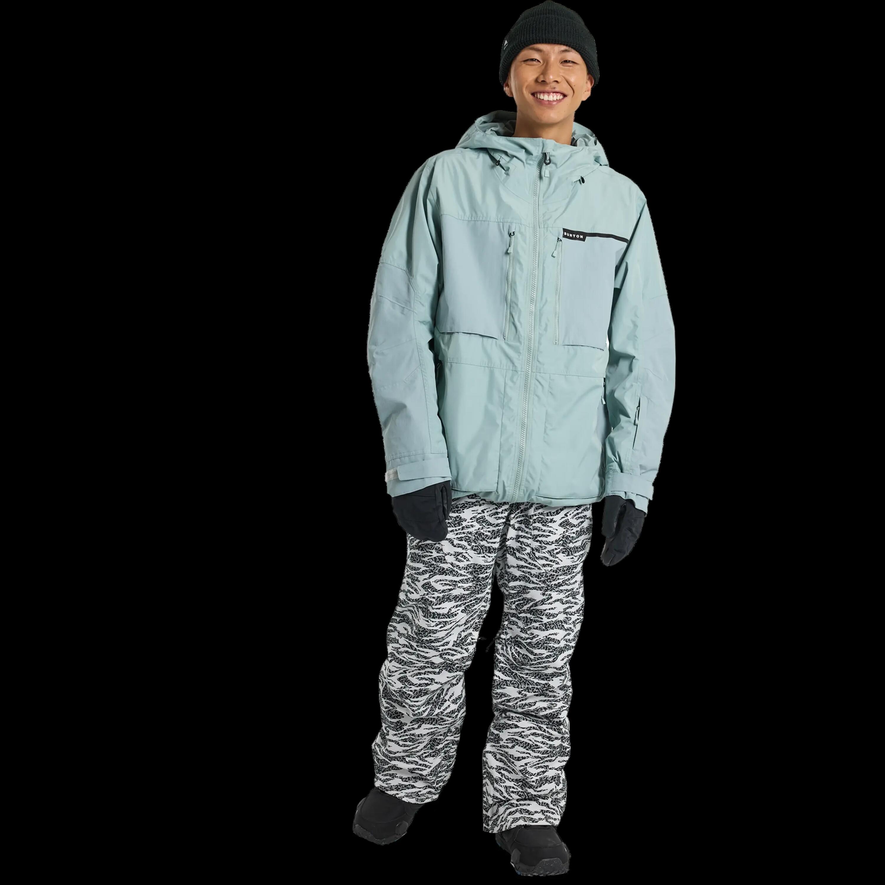 Casaco de snowboard Burton Frostner Petrol Blue 3/8