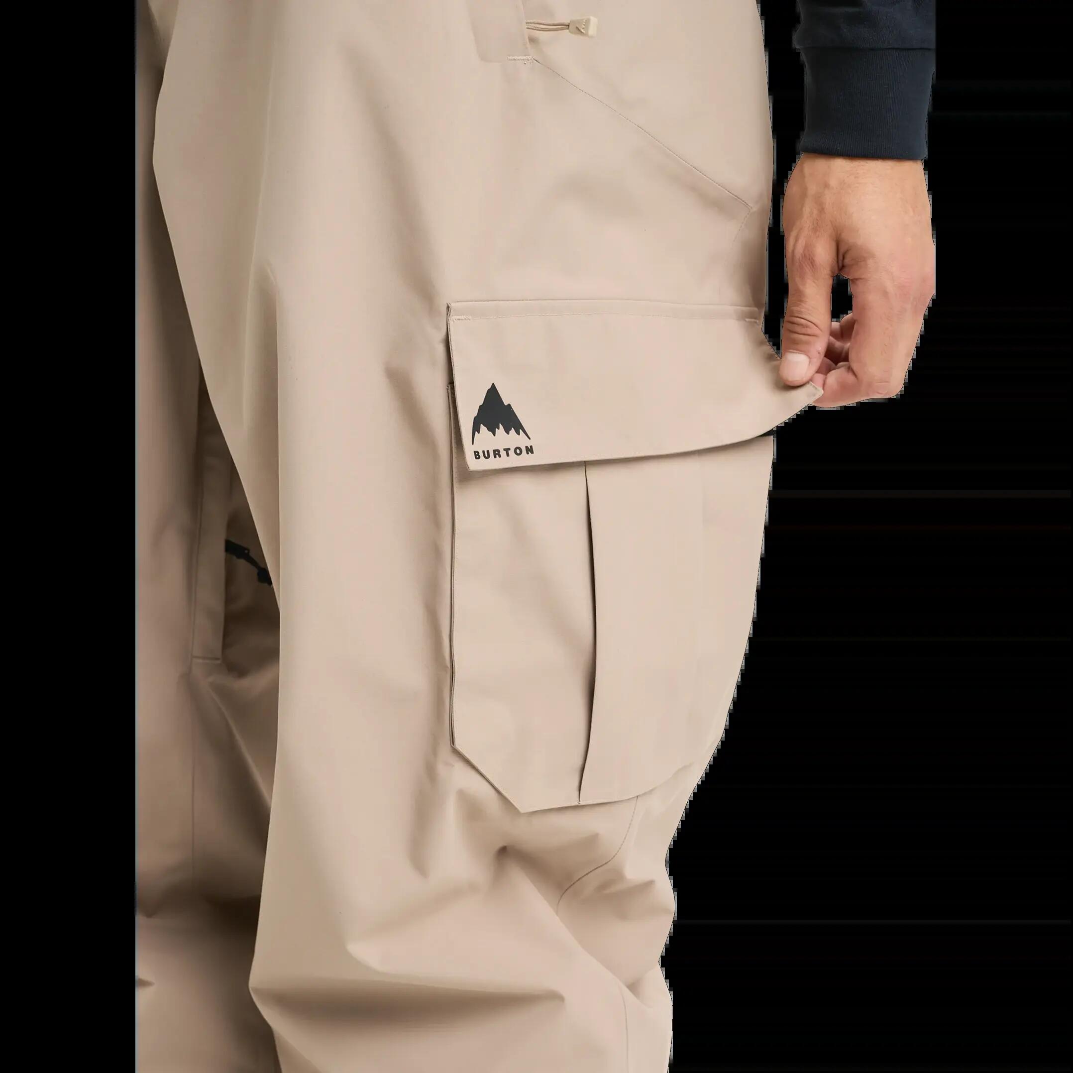 Calças de snowboard Burton Reserve Taupe Cume 7/8