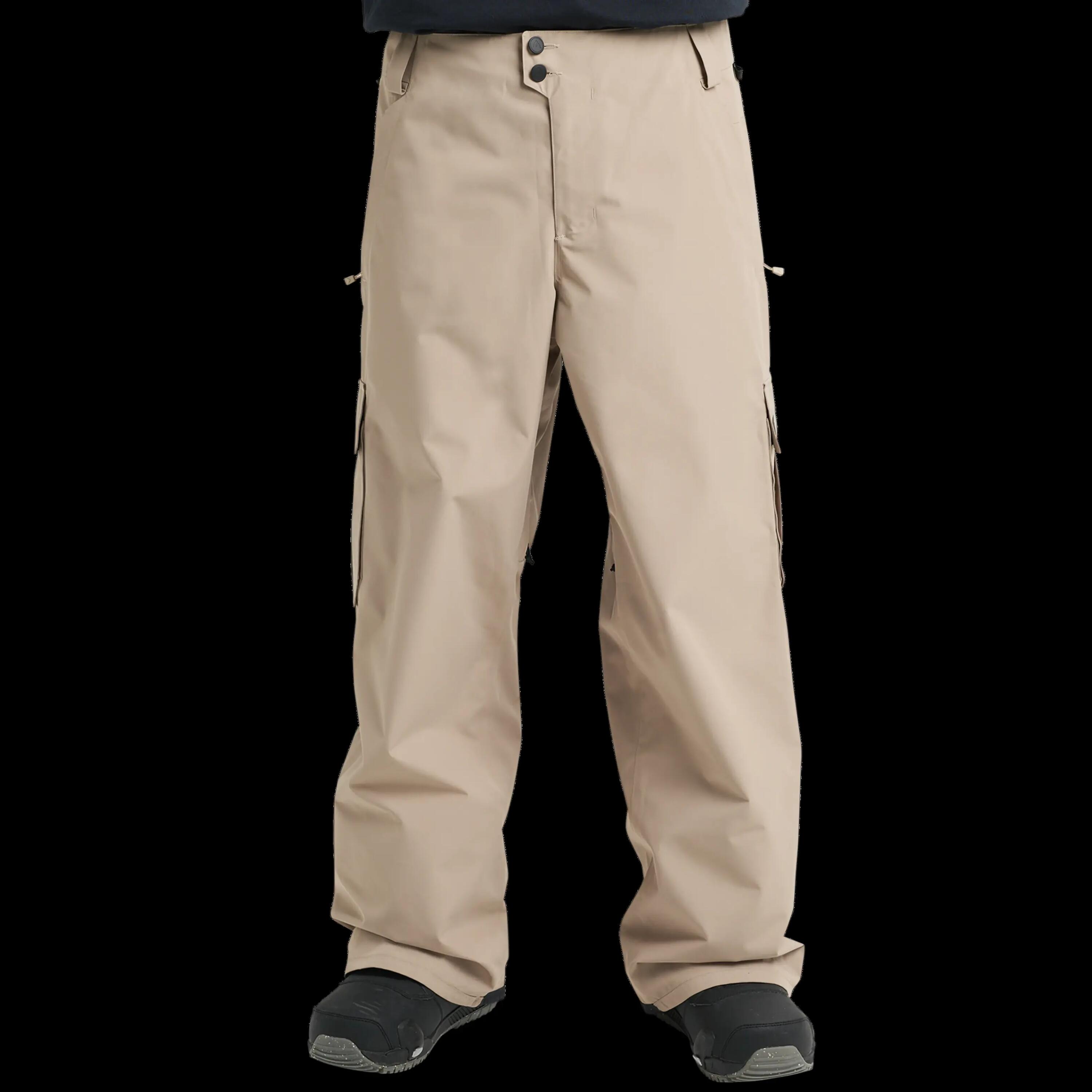 Calças de snowboard Burton Reserve Taupe Cume 3/8