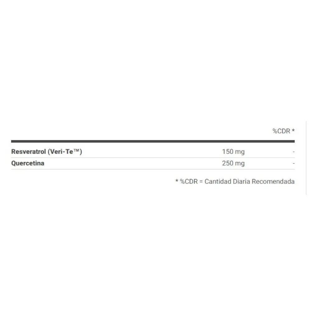 Resveratrol trans 98% - 60 cápsulas 2/2