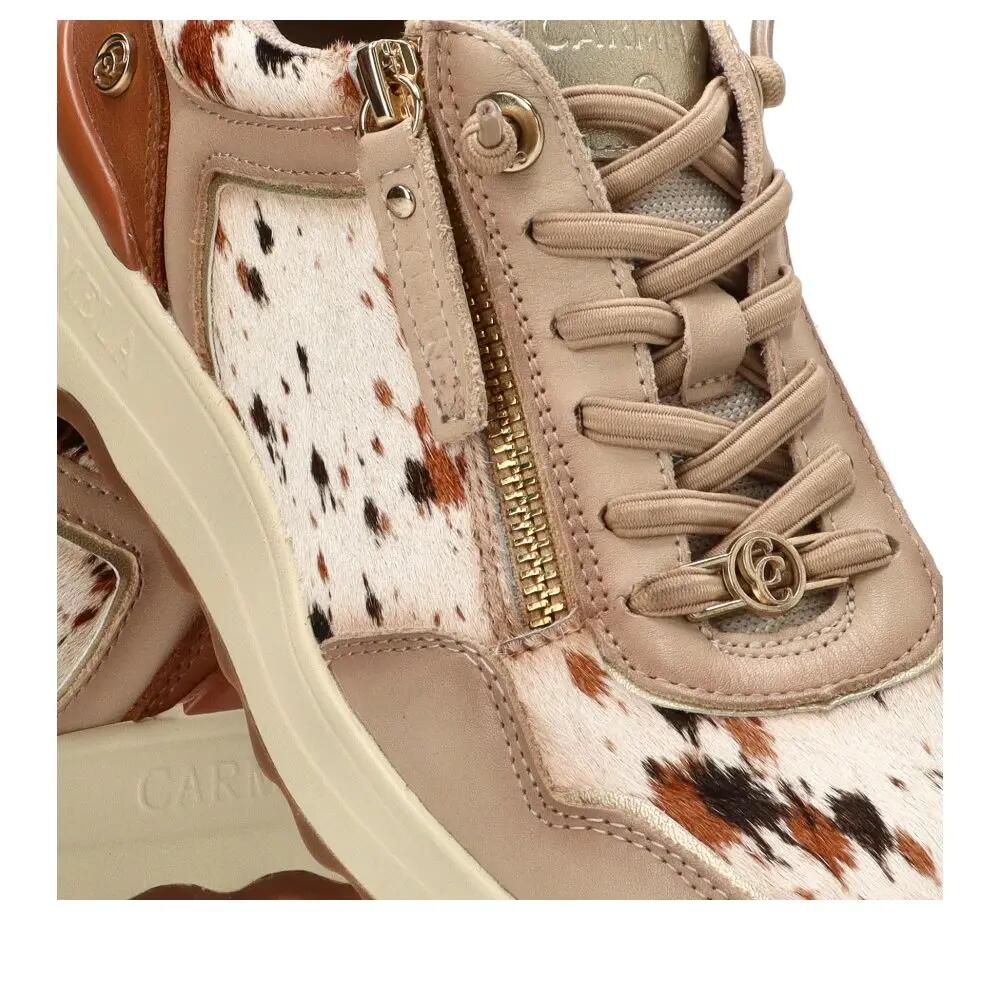 Deportivas Casual Mujer Suela Plana - Modelo 164360 Beige 6/6