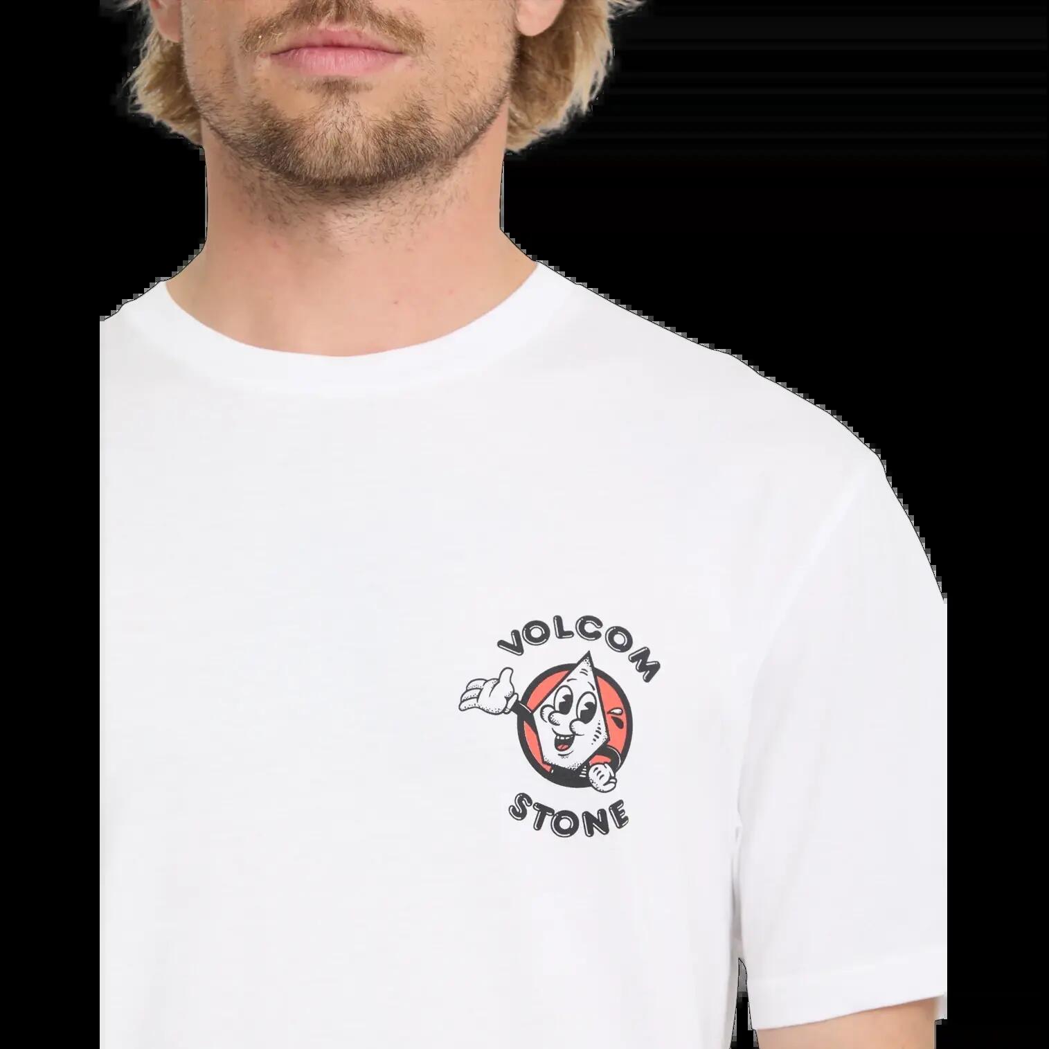 T-shirt Volcom Miste Stone BSC Blanc 4/5