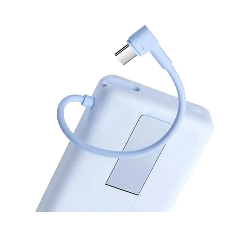 Chargeur portable Xiaomi Power Bank Magnétique 10000 avec support intégré Bleu 6/10
