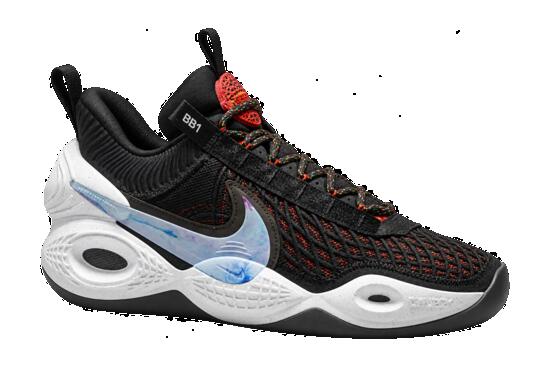 Hombre - zapatillas de baloncesto - Nike Cosmic Unity TB - negro y blanco