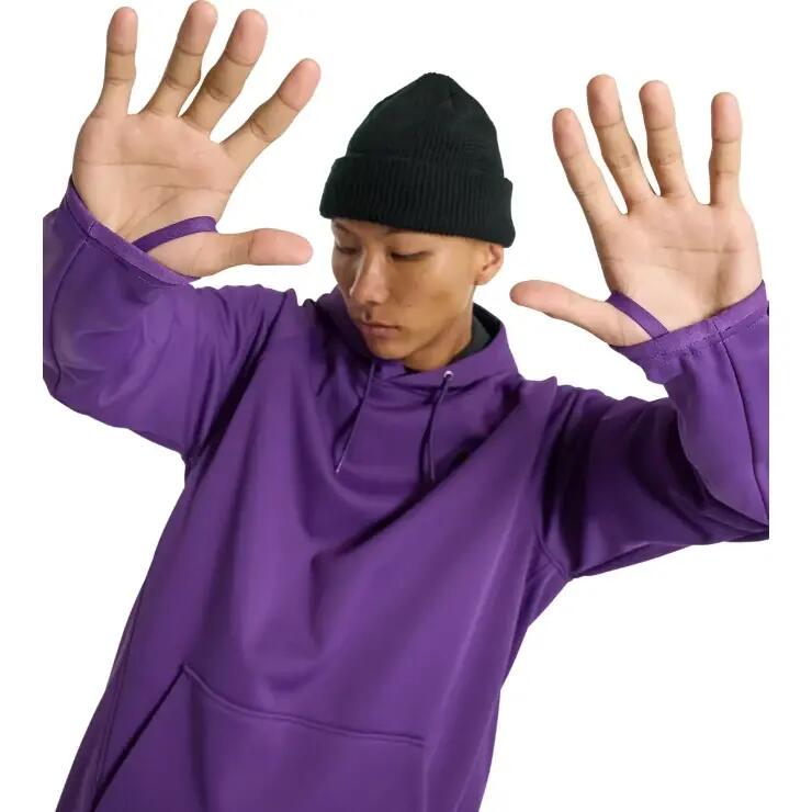 Sudadera con capucha Burton Crown Weatherproof Morado Imperial 5/5