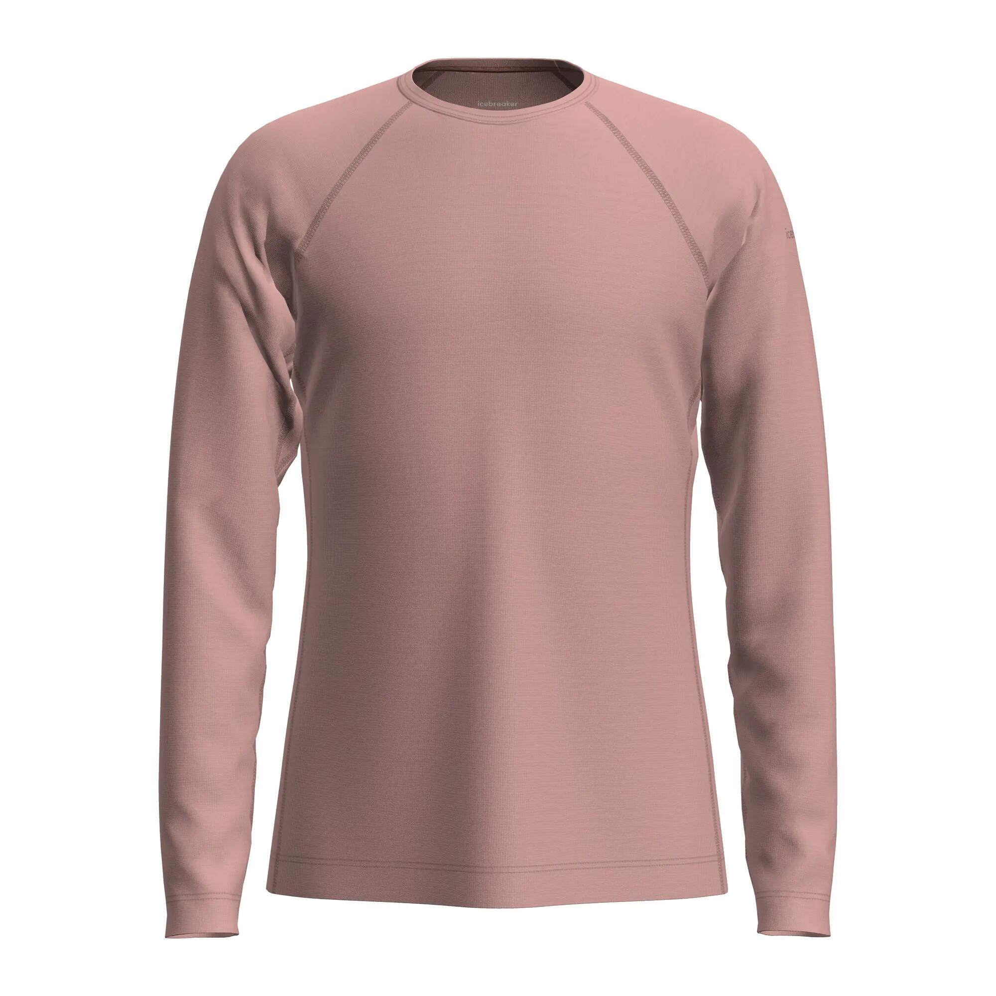 Bluza termoaktywna dziecięca Icebreaker 200 Oasis Crewe Pink Quartz 2/2