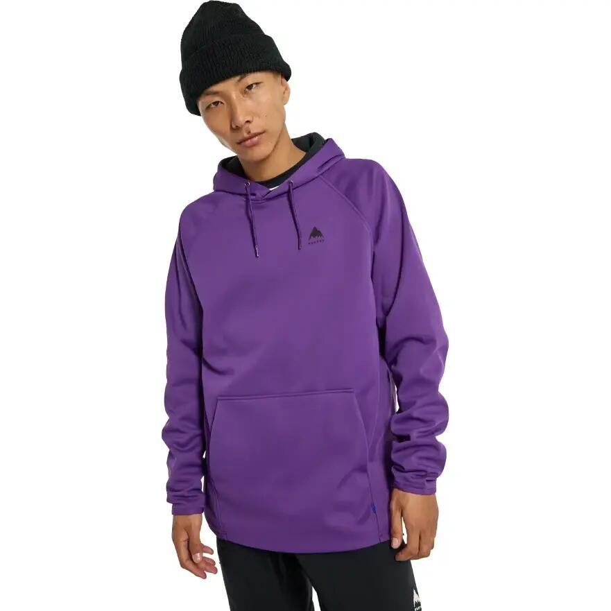 Sudadera con capucha Burton Crown Weatherproof Morado Imperial 3/5