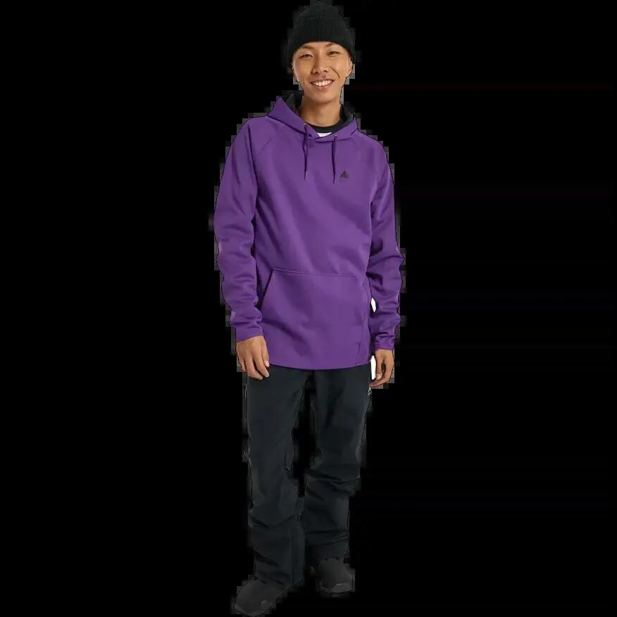 Sudadera con capucha Burton Crown Weatherproof Morado Imperial 2/5