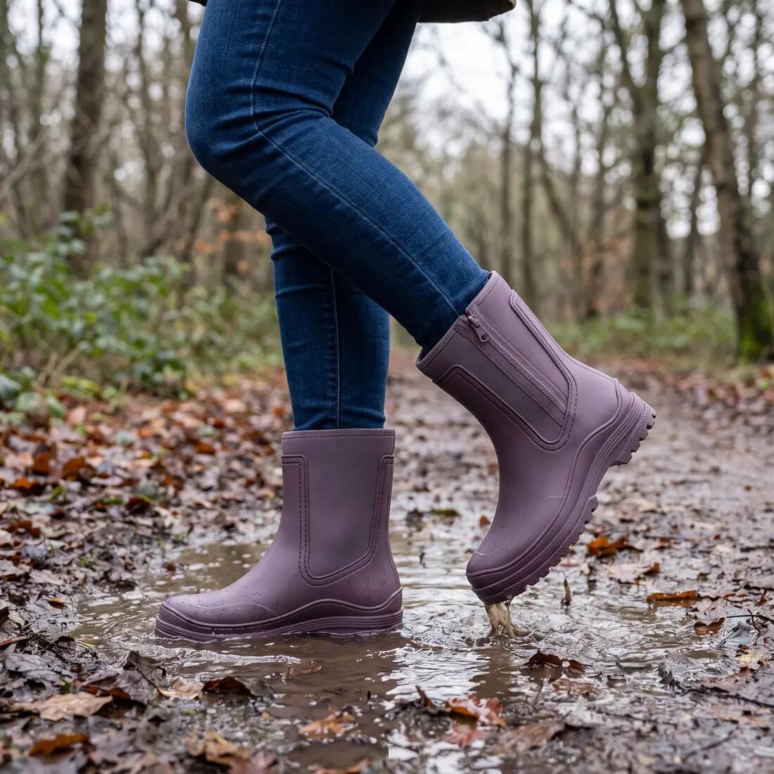 Regenlaarzen dames met ritssluiting 3/5