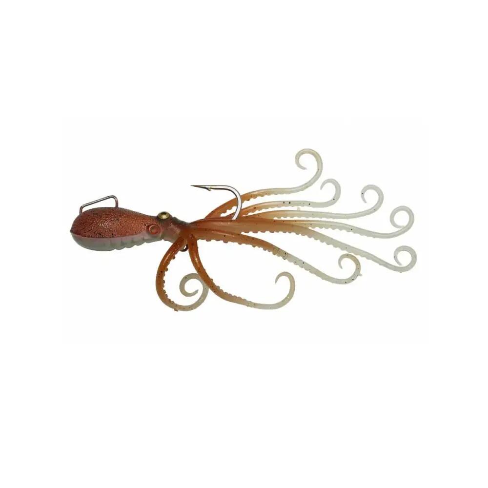 Softbait Savage Gear 3D Octopus Orange UV 9/10