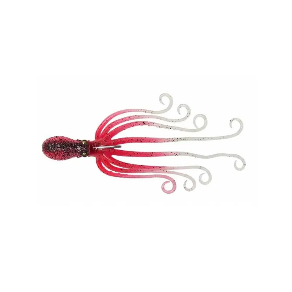 Softbait Savage Gear 3D Octopus Orange UV 6/10