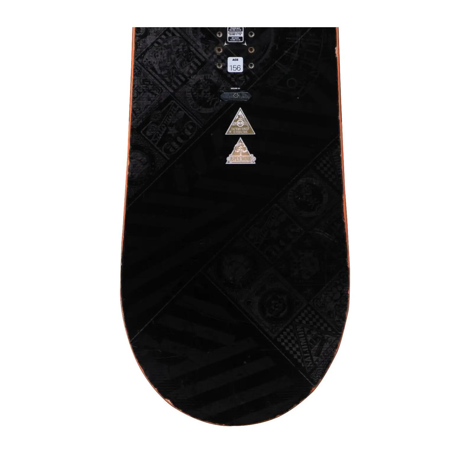 RECONDITIONNE - Snowboard Salomon Ace + Fixations Coque 4/4
