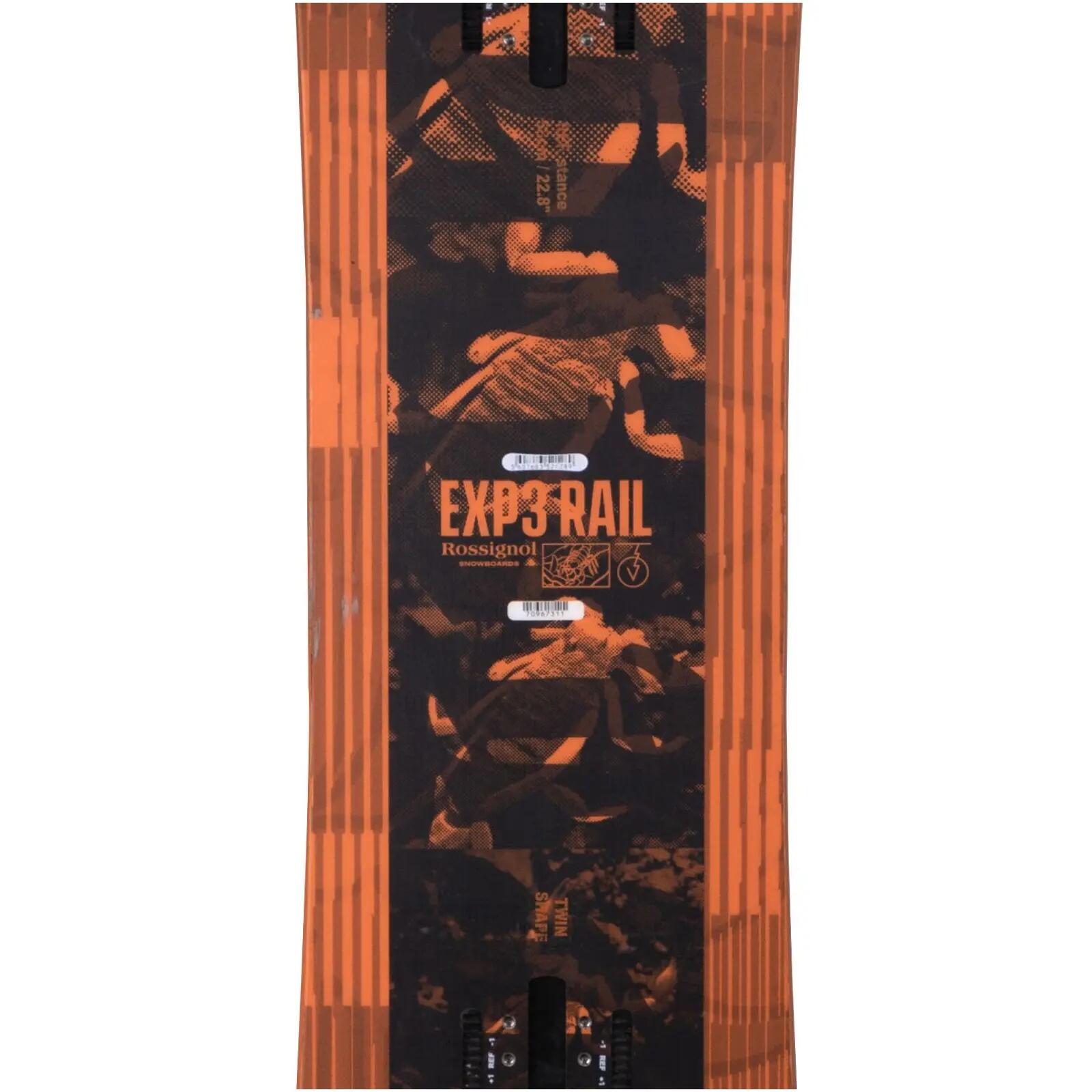 RECONDITIONNE - Snowboard Rossignol Exp 3 Rail + Fixations Coque 3/4
