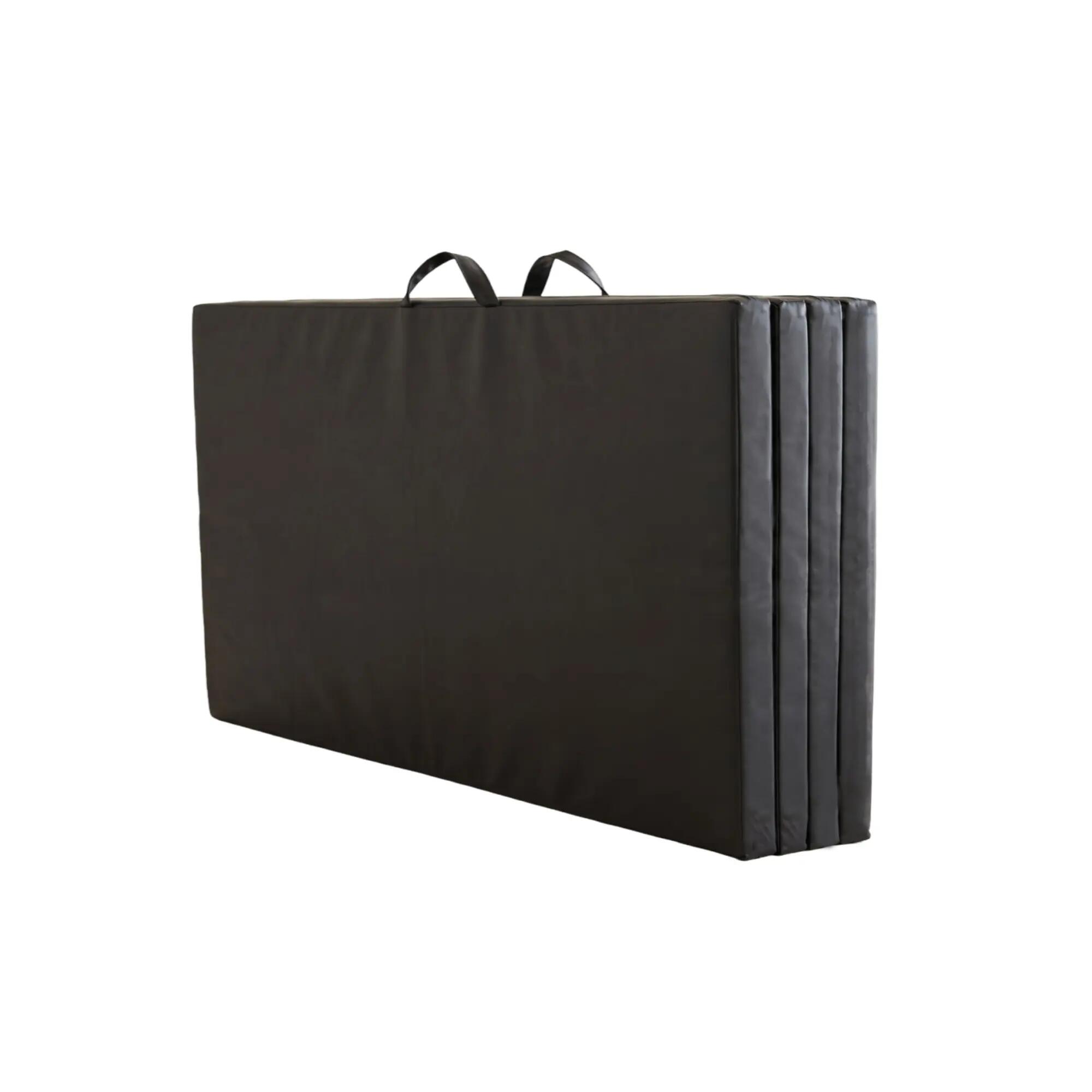 Materac Gimnastyczny Składany Satelitte 240×120×5 Cm - Czarny 3/7