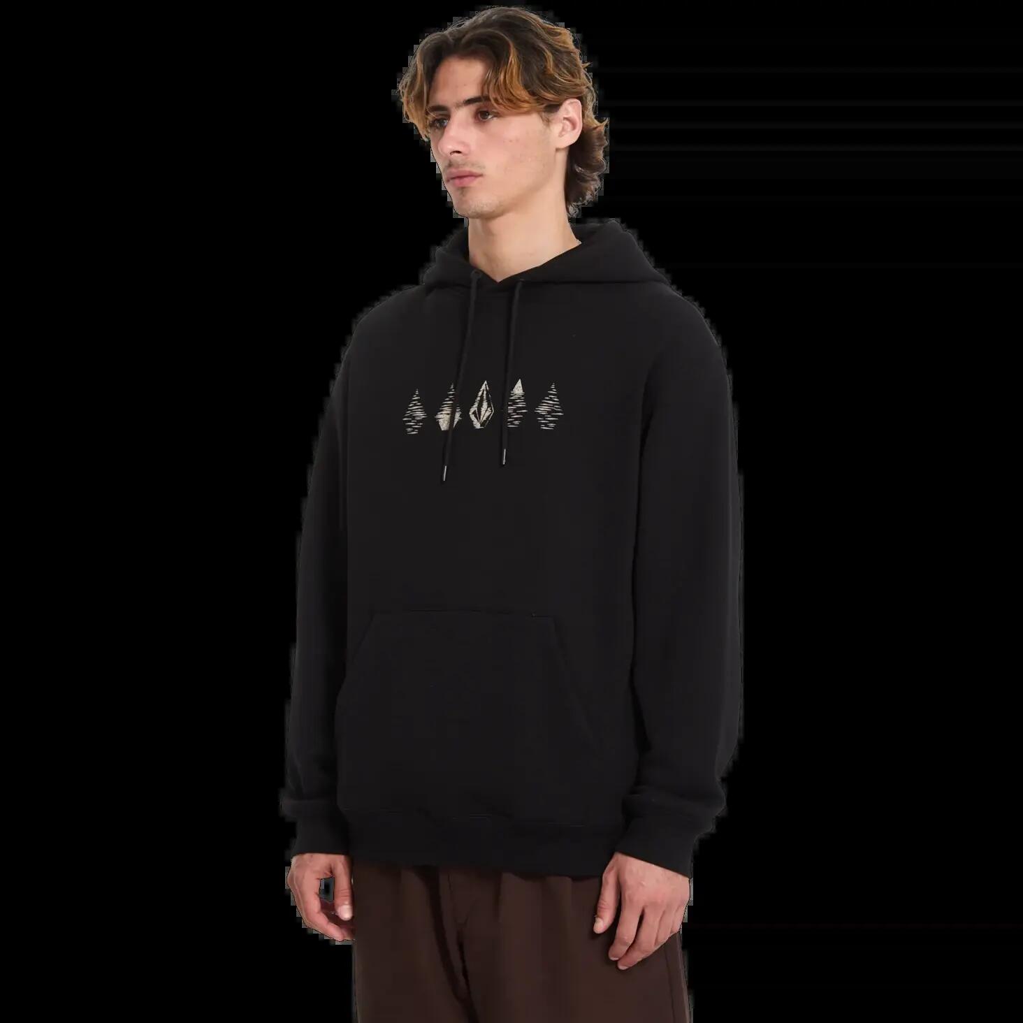 Sweat à capuche Volcom Watanite PO Vert 3/5