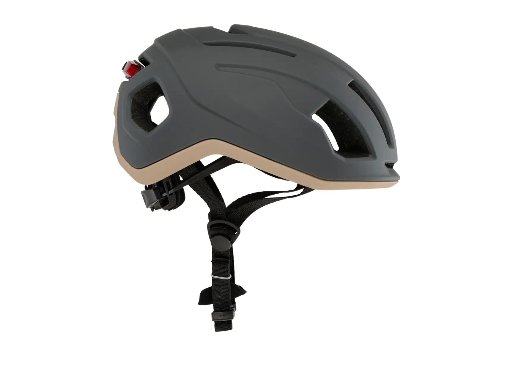 Grafitowy kask rowerowy gravelowy KROSS RUSH 2/7