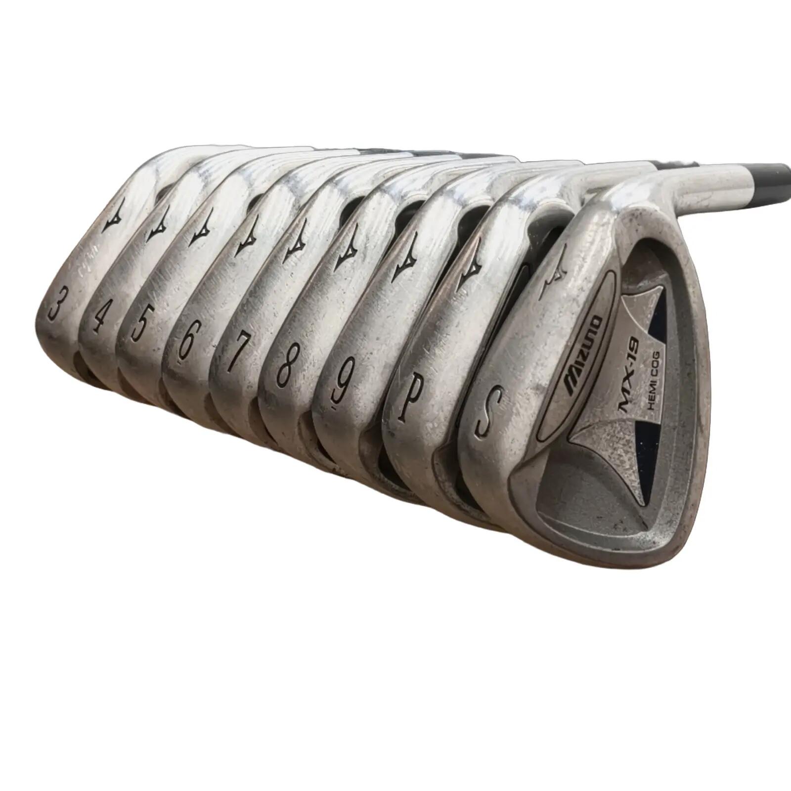 Mizuno MX-19 IJzerset / 3-PW+SW / Flex Regular / Staal 3/7