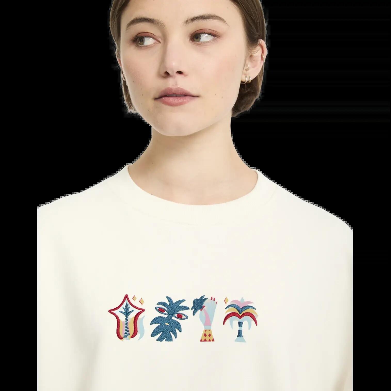 Sweat Volcom FA BRUNO LUCAS CREW Blanc naturel 4/6