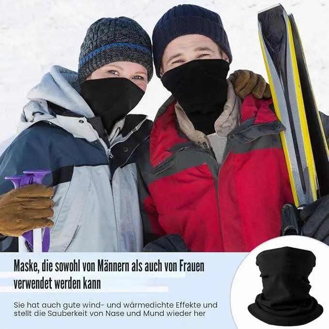 Tour de cou - Masque isolant - Tour de cou d'hiver - Écharpe - Protection du cou 3/6