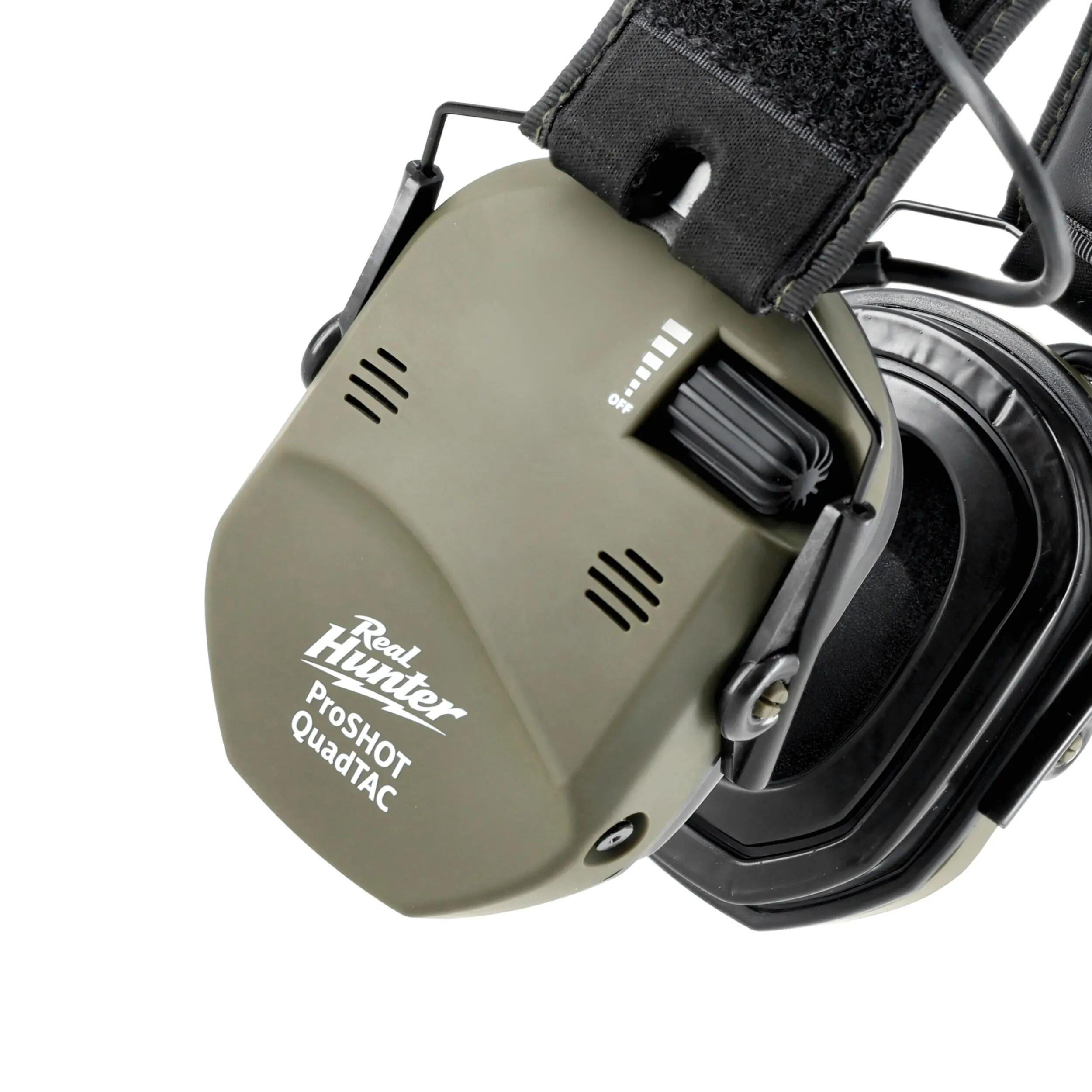 Słuchawki aktywne żelowe Active ProSHOT QuadTAC SNR 27 dB 2/8