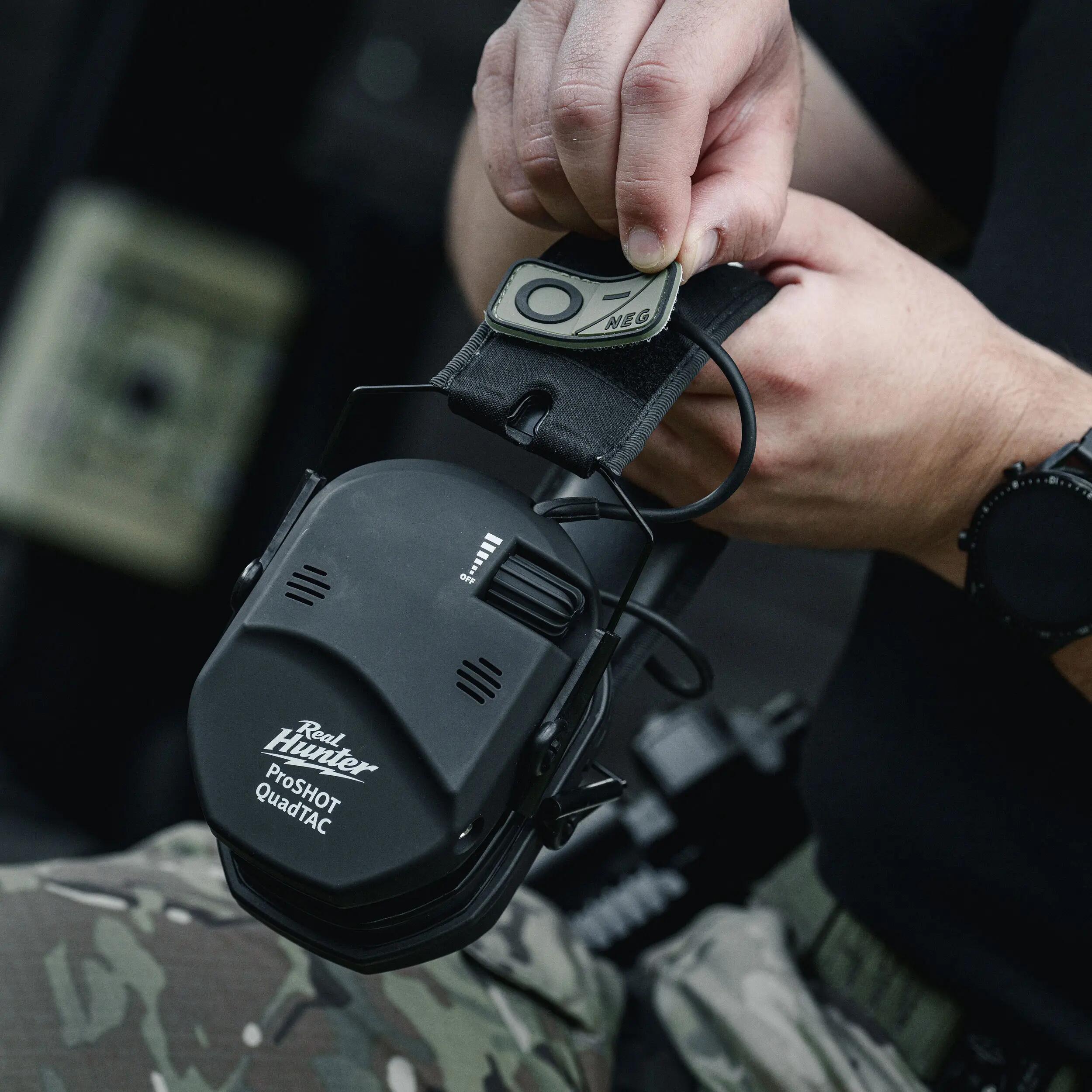 Słuchawki aktywne żelowe Active ProSHOT QuadTAC SNR 27 dB 7/8