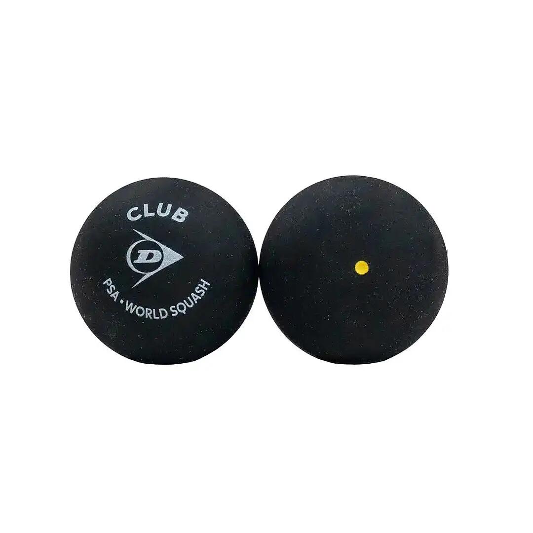 Piłka do squasha Dunlop Club 3 szt. - żółta kropka 2/2
