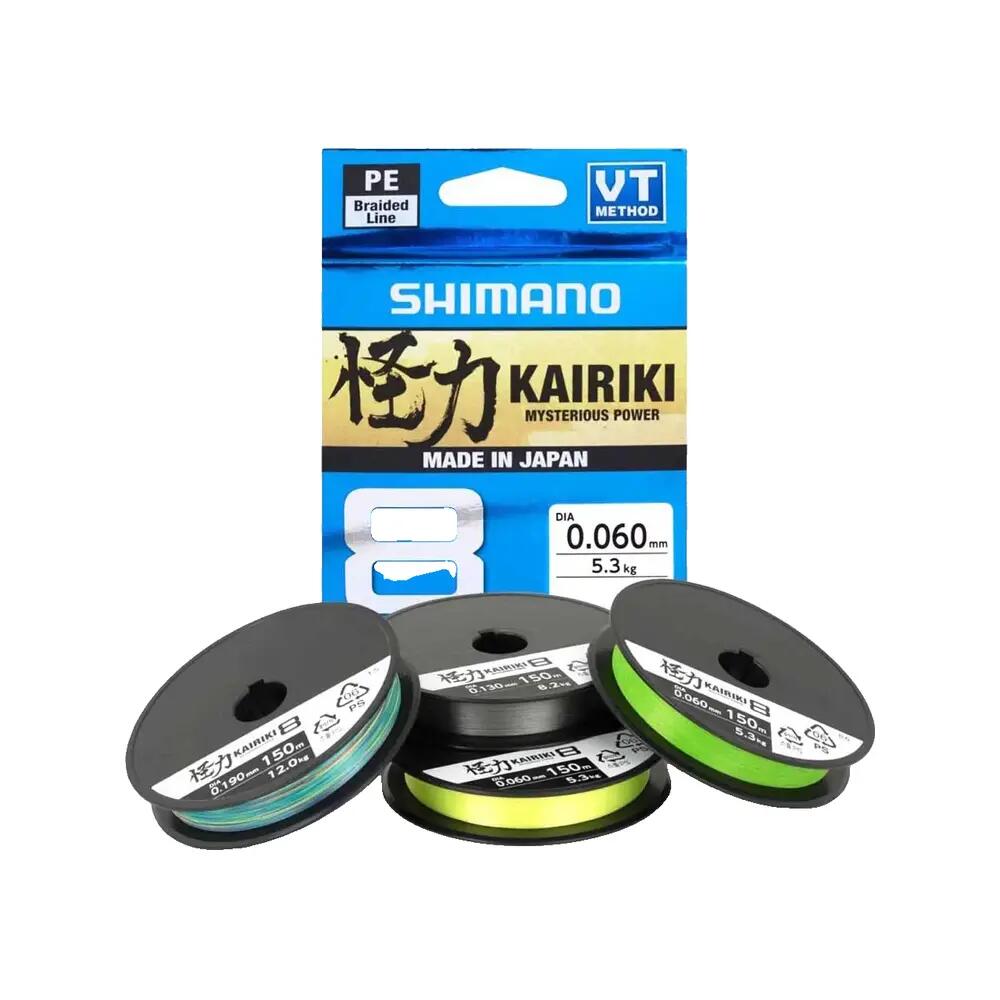 Shimano Kairiki 8 Multi geflochtene Angelschnur 3/3