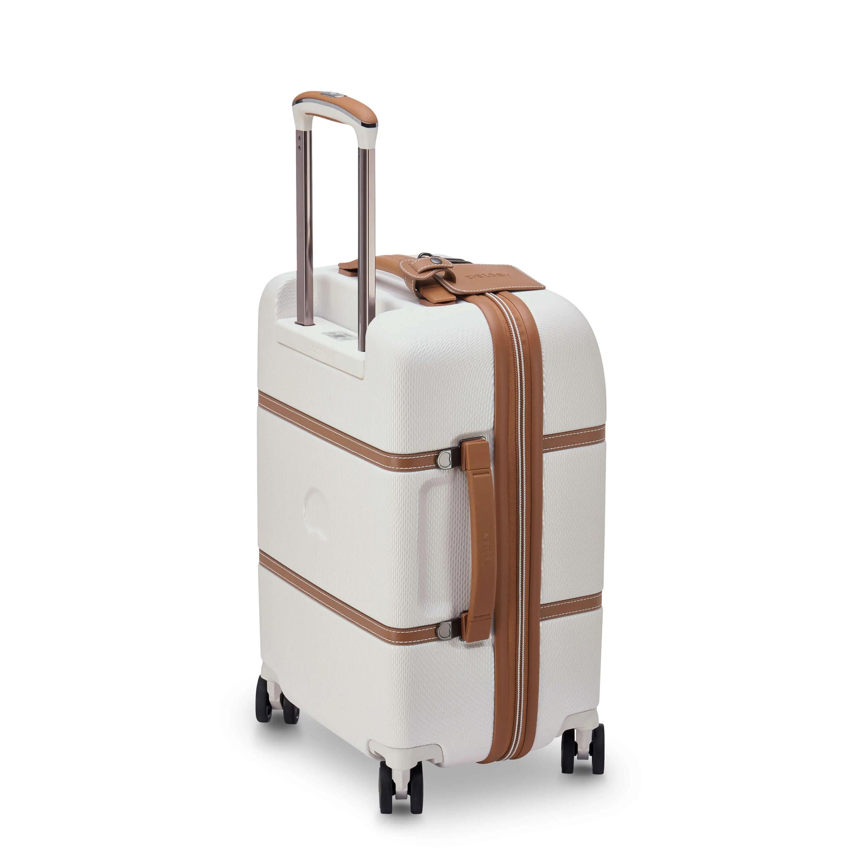 Delsey Chatelet Air 2.0 Mała twarda biała walizka kabinowa na kółkach 55 cm 7/15