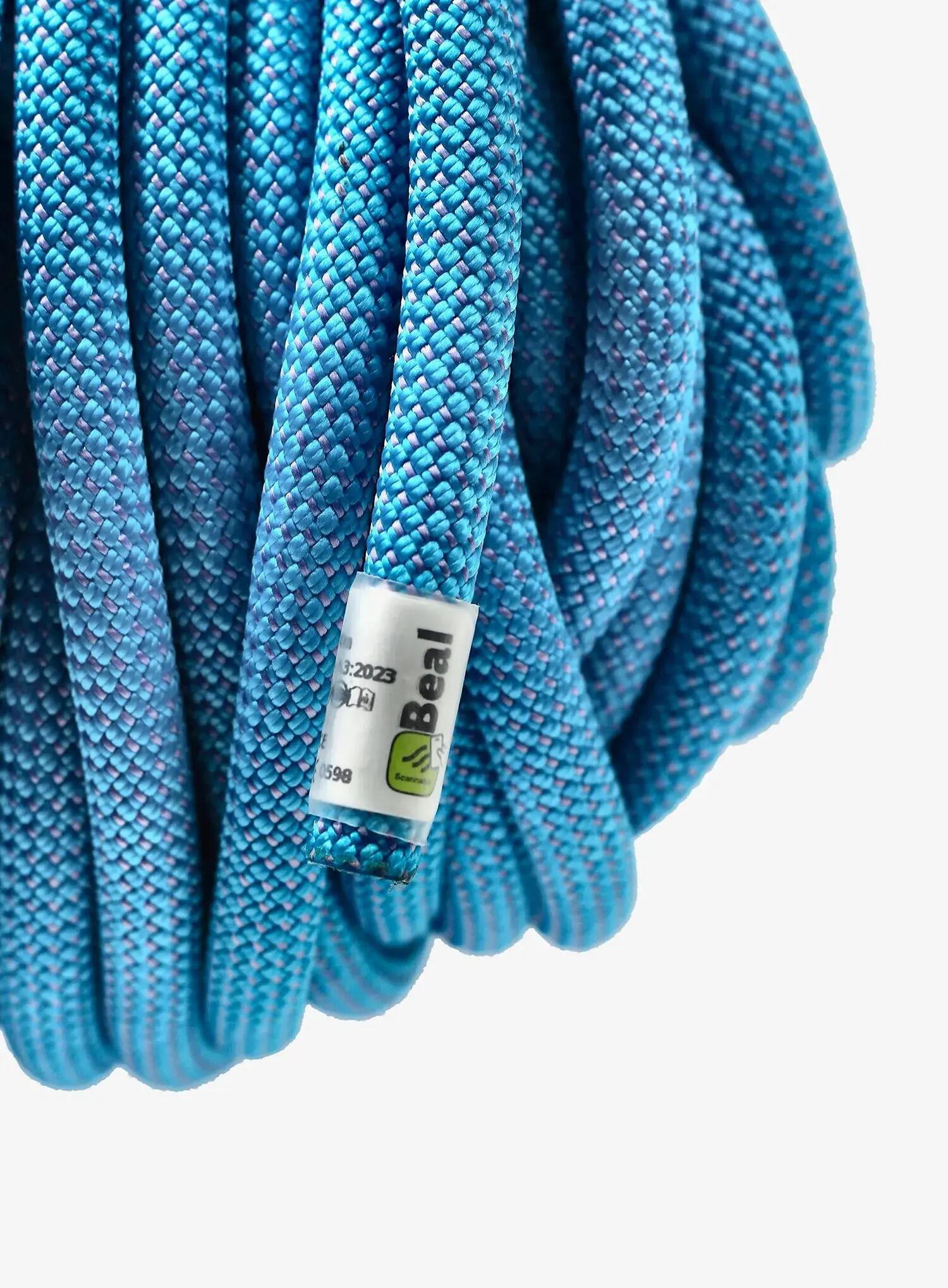 Lina dynamiczna Beal Joker Unicore Dry Cover 9,1 mm 80 m - blue 4/5