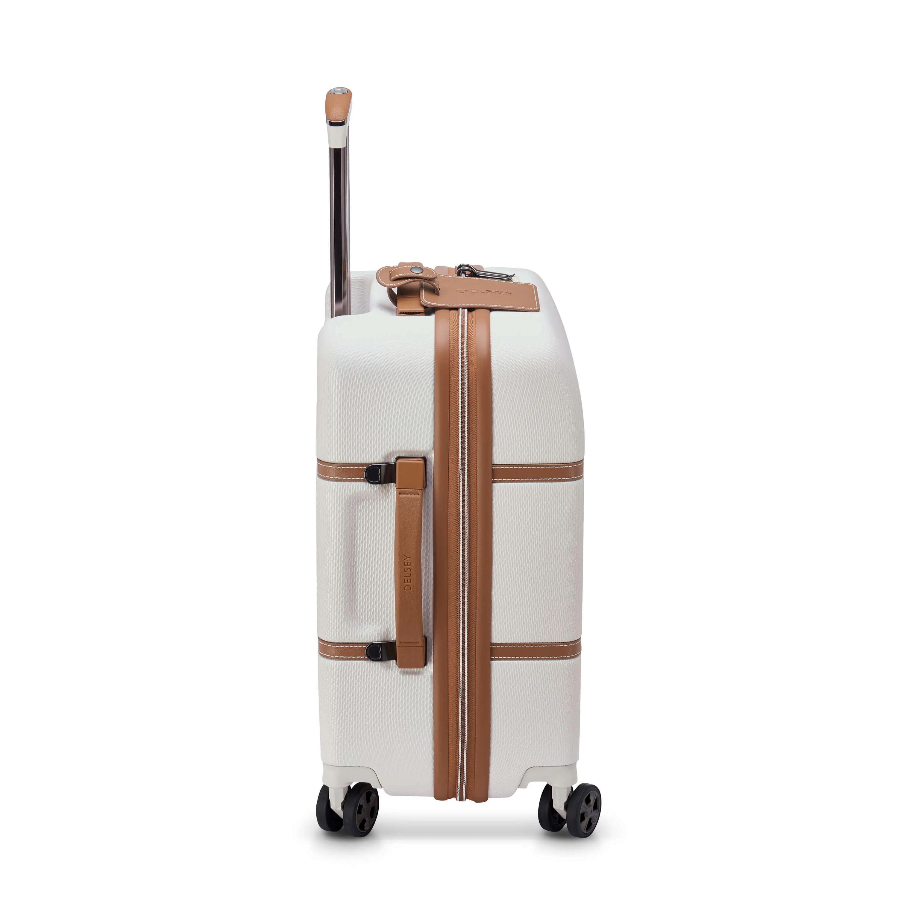 Delsey Chatelet Air 2.0 Mała twarda biała walizka kabinowa na kółkach 55 cm 6/15